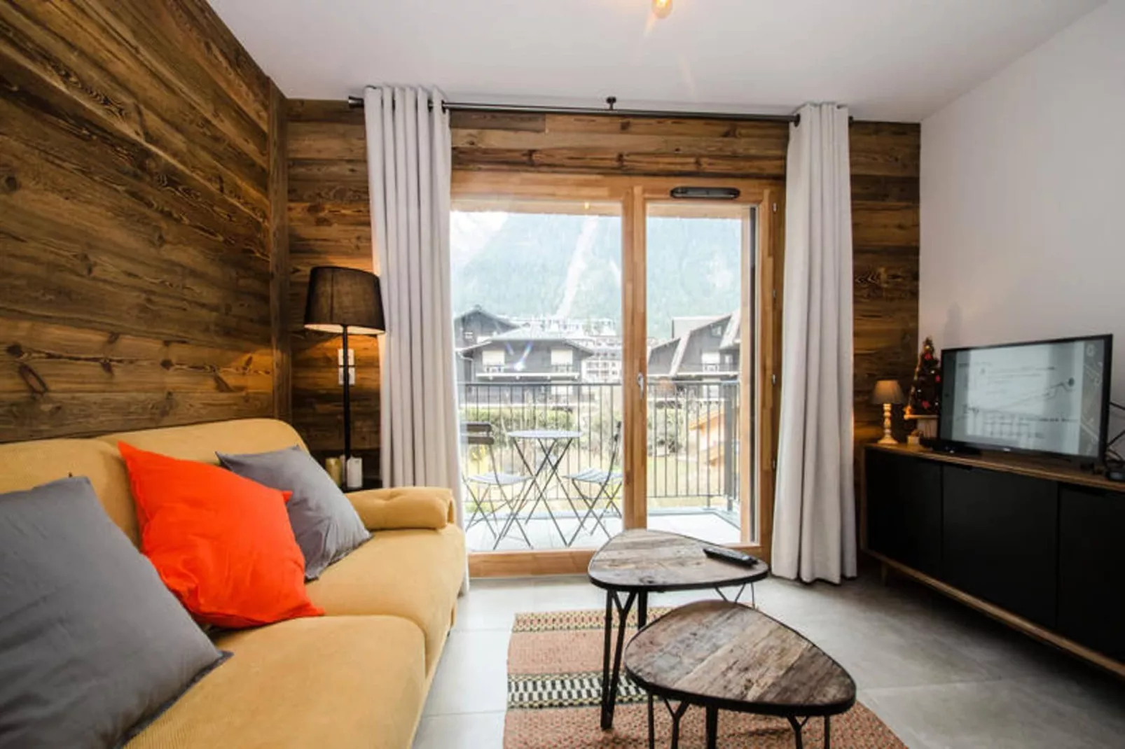 Résidence Androsace Du Lyret-Woonkamer