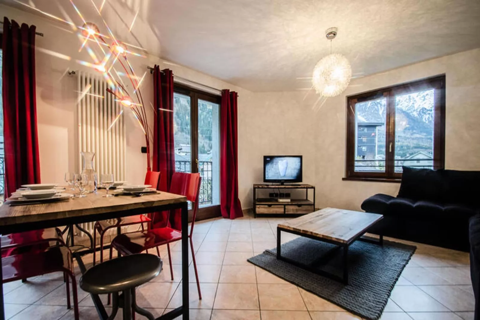 Résidence Alpes 4-Woonkamer