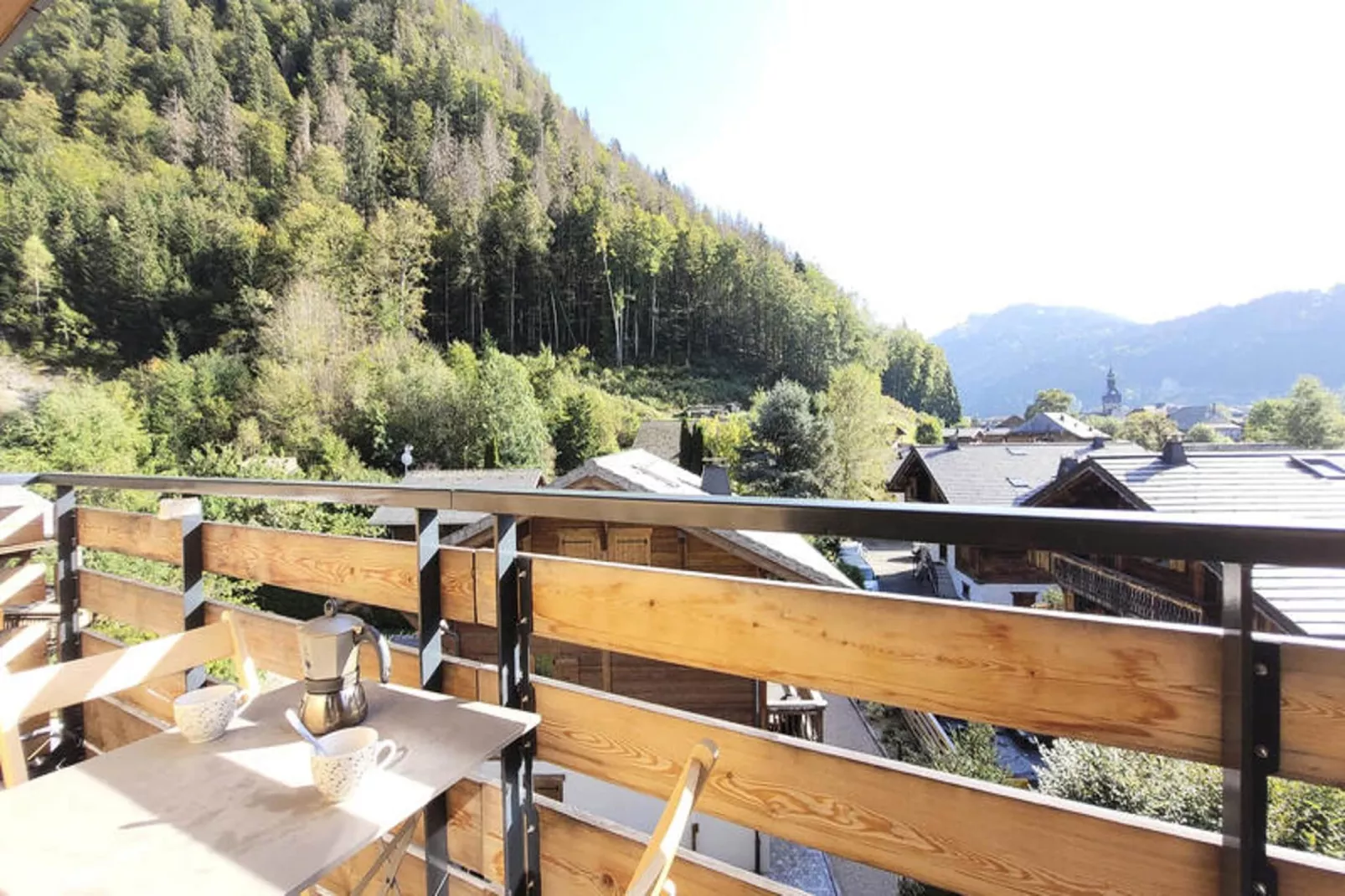 Appartements à Montriond-Terrasbalkon