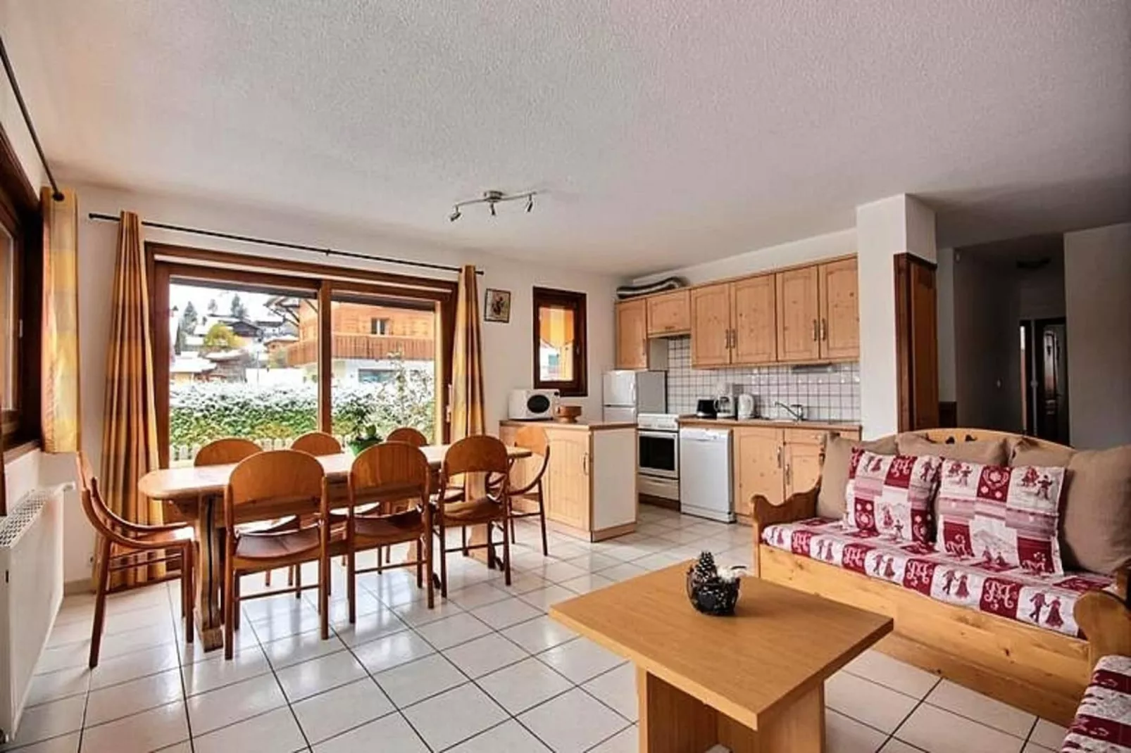 Appartements à Morzine-Woonkamer