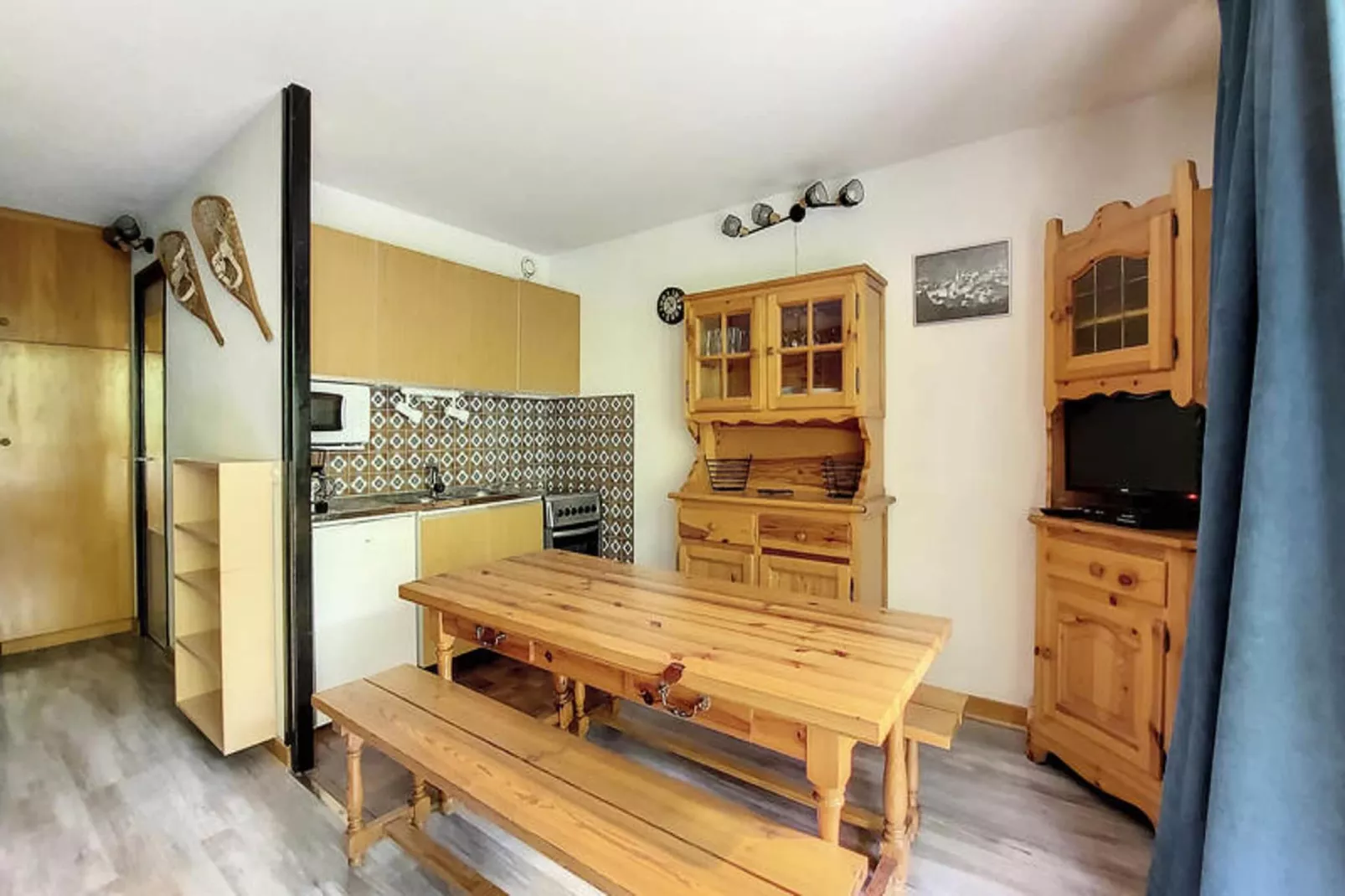 Studio à Saint Jean d'Aulps-Eetkamer