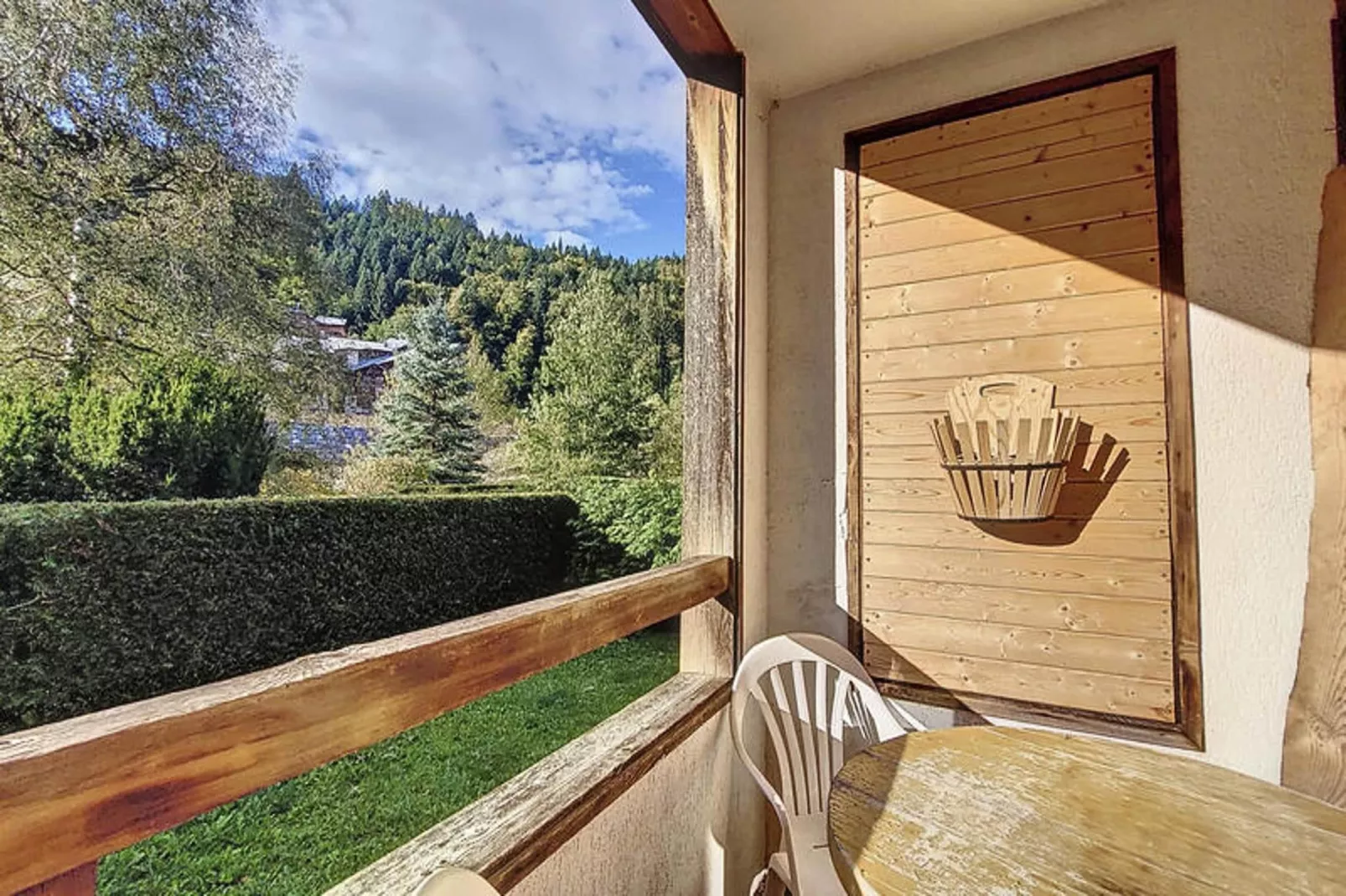 Studio à Saint Jean d'Aulps-Terrasbalkon