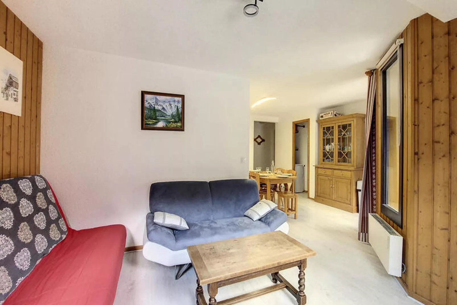 Appartements à Saint Jean d'Aulps-Woonkamer