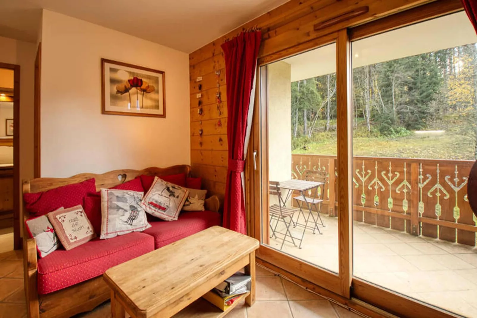 Résidence Refuge De L'alpage Bat F-Woonkamer