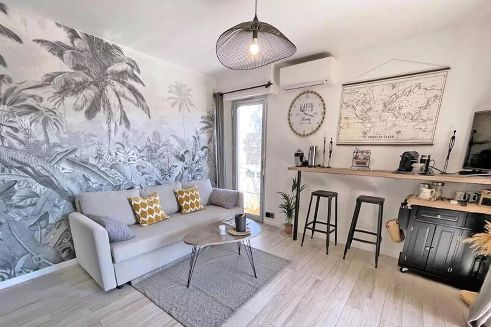 Résidence Les Coralies-Woonkamer