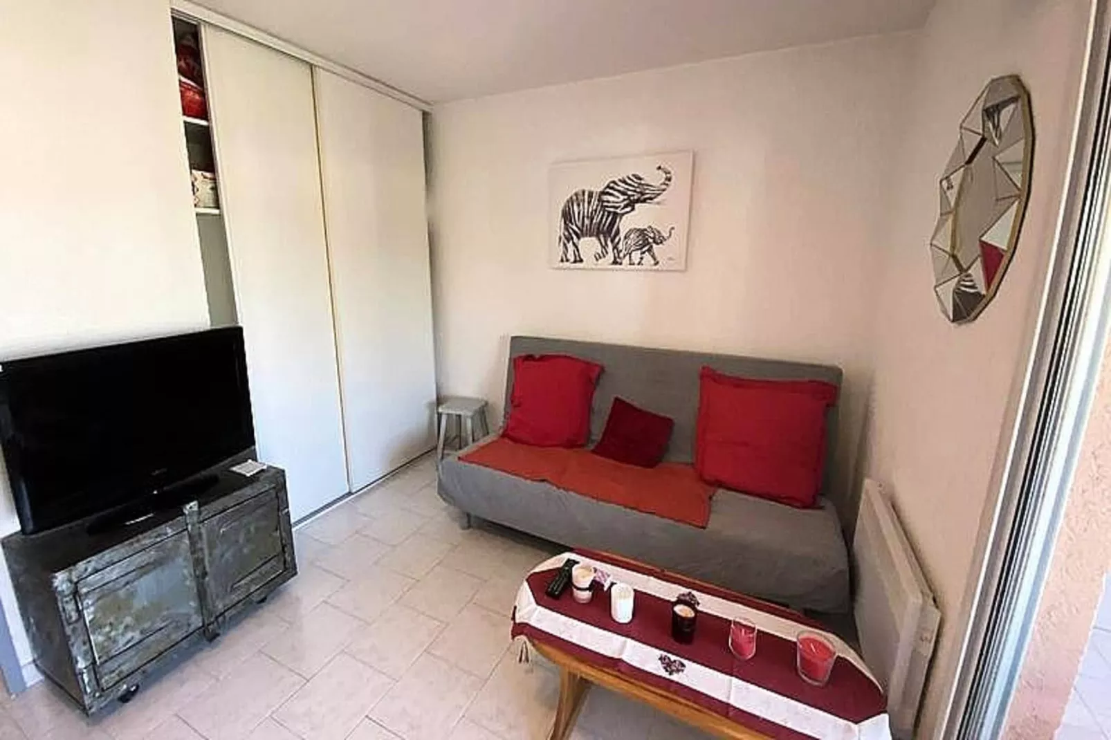 Résidence Port Helena Coudouliere-Woonkamer