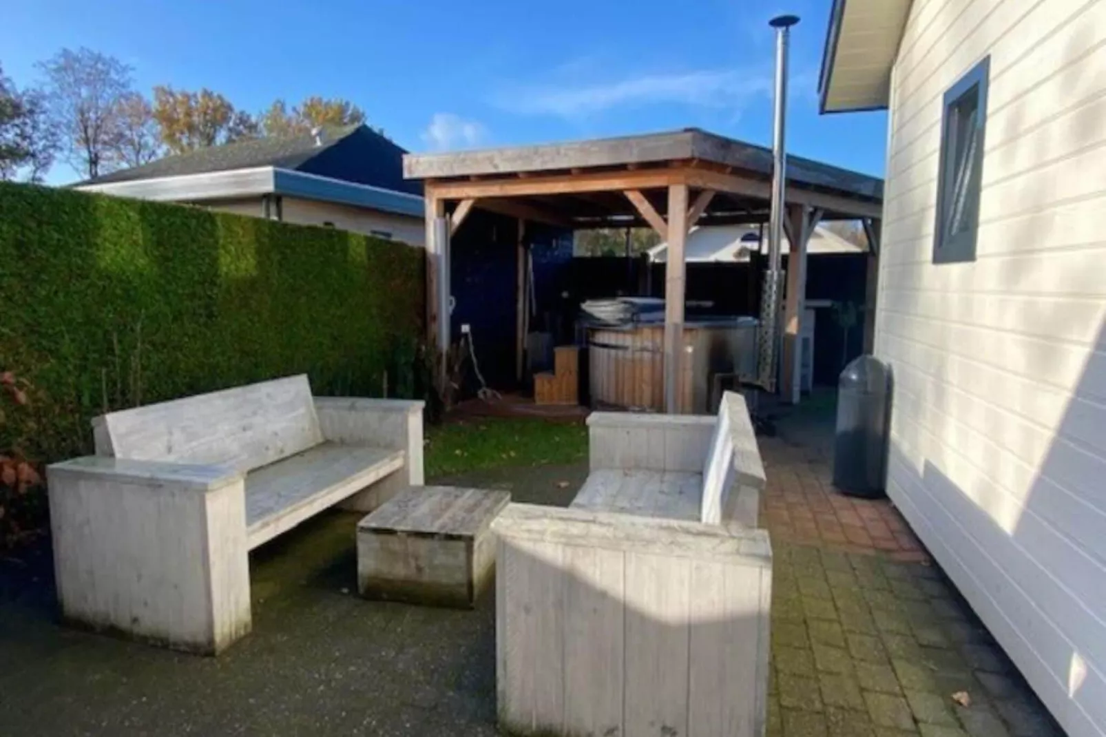 Chalet Kieftveen Voorthuizen 6 pax-Tuinen zomer