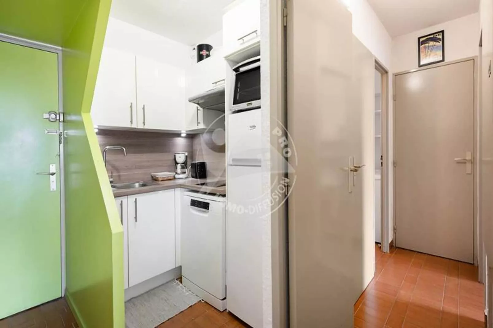 Résidence "le Quai Aux Fleurs"-Keuken