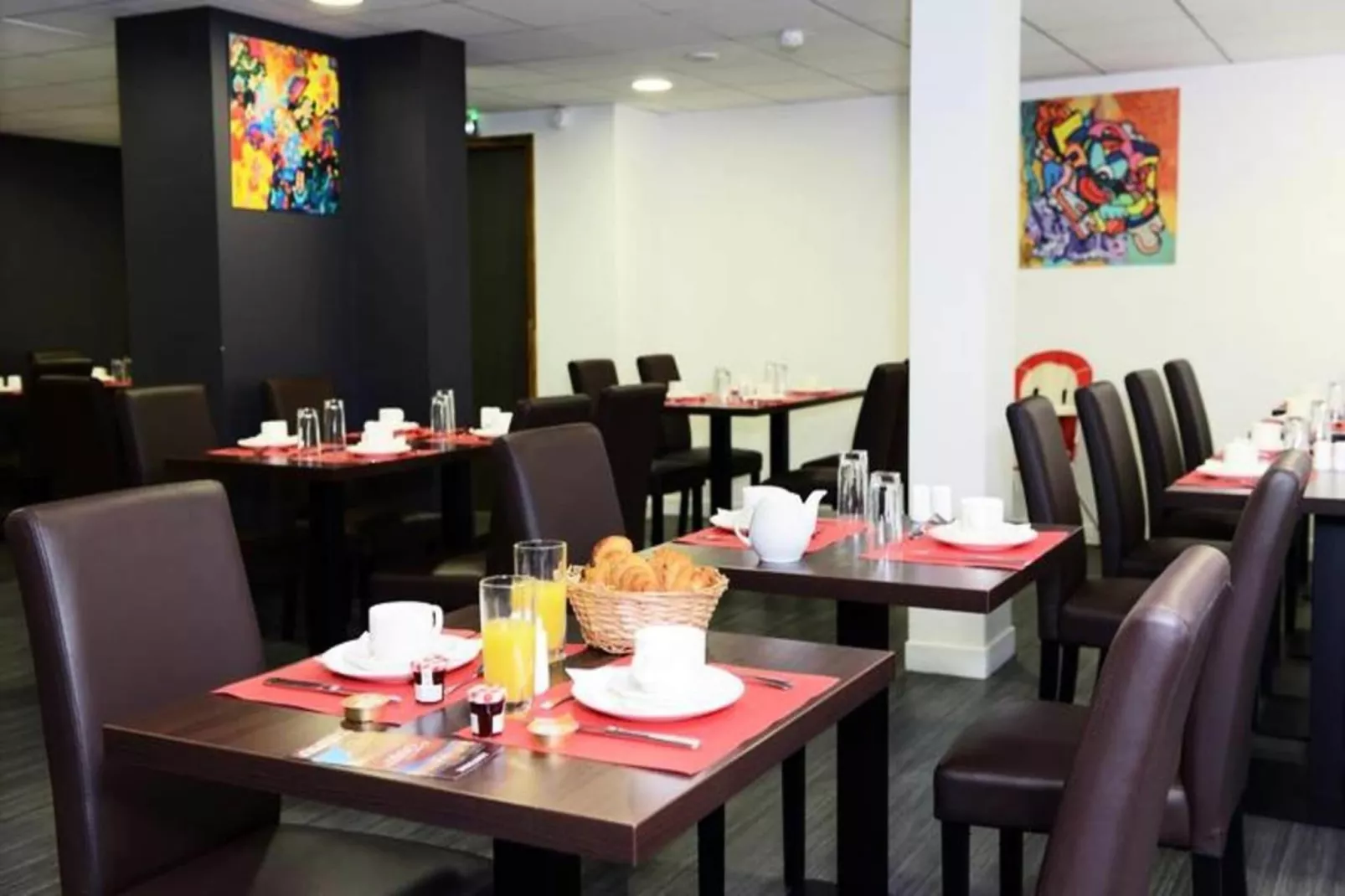 Appart'hôtel Odalys Colombélie-Eetkamer