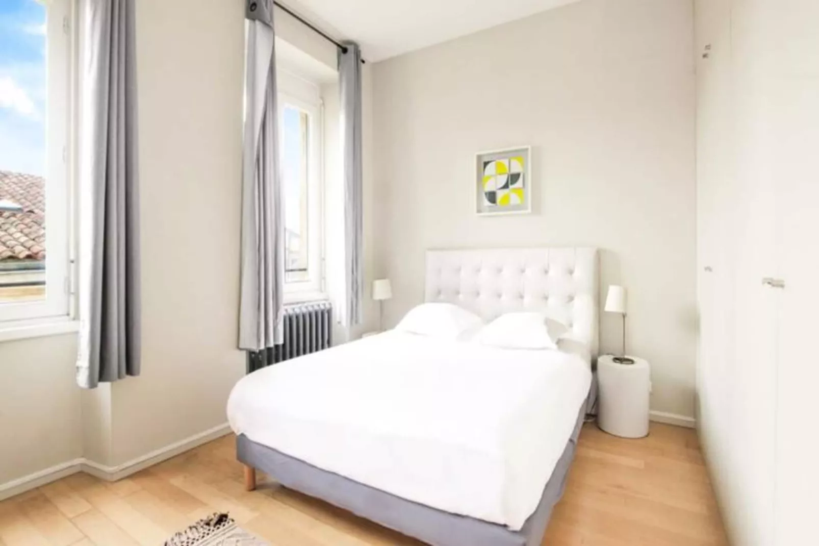 Appartement T3 De Prestige Proche Du Jardin Public De Bordeaux-Slaapkamer
