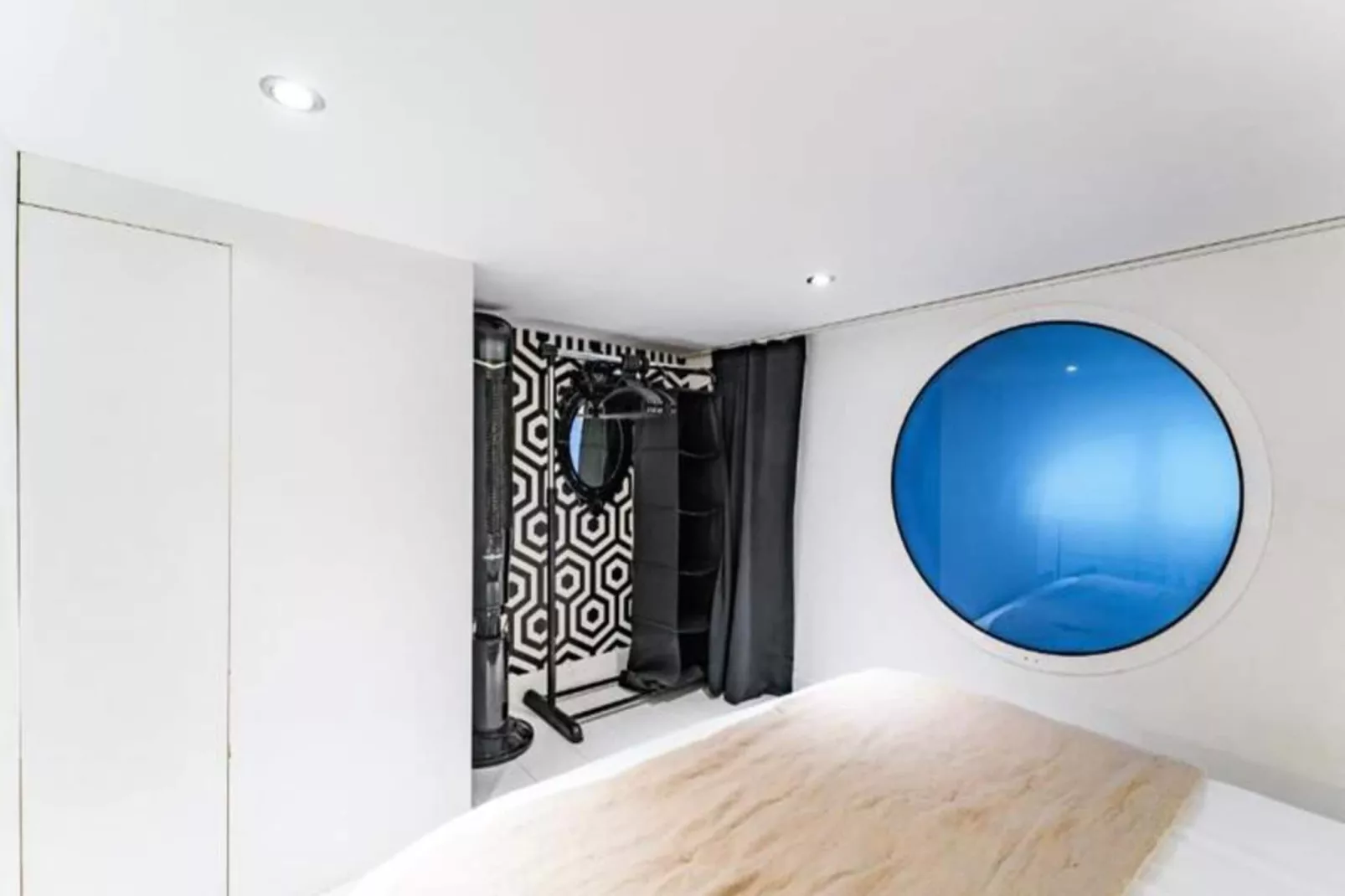 Studio D'architecte Charmant Dans Un Immeuble Du Xviii&egrave;me Dans Le Centre-Woonkamer