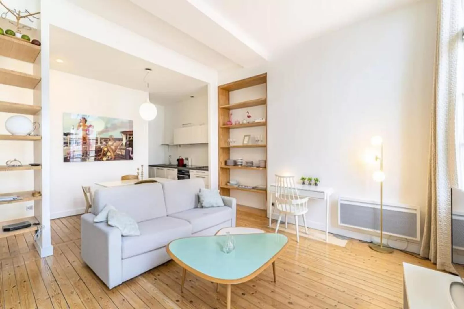 Magnifique Appartement Avec Terrasse-Woonkamer