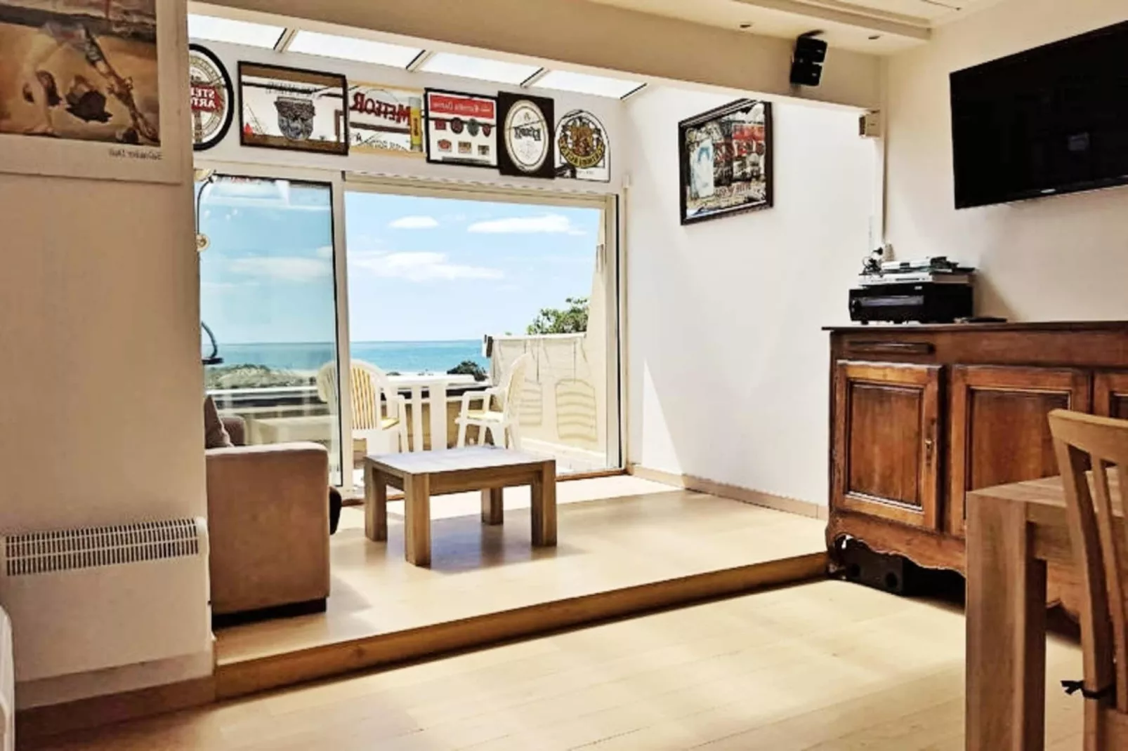 Résidence NATURISTE PORT NATURE-Woonkamer