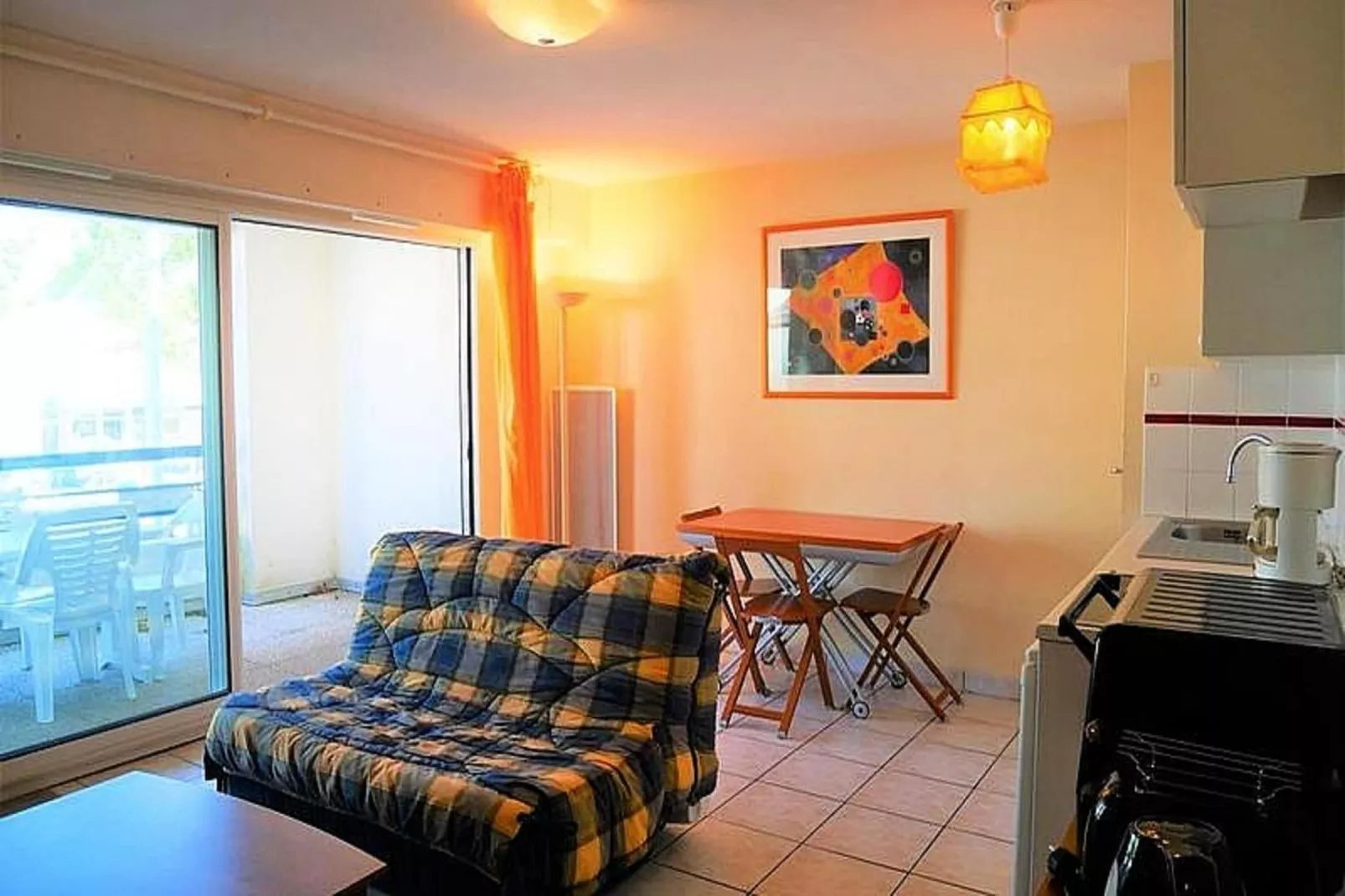 Résidence Hauts Port Maria-Woonkamer