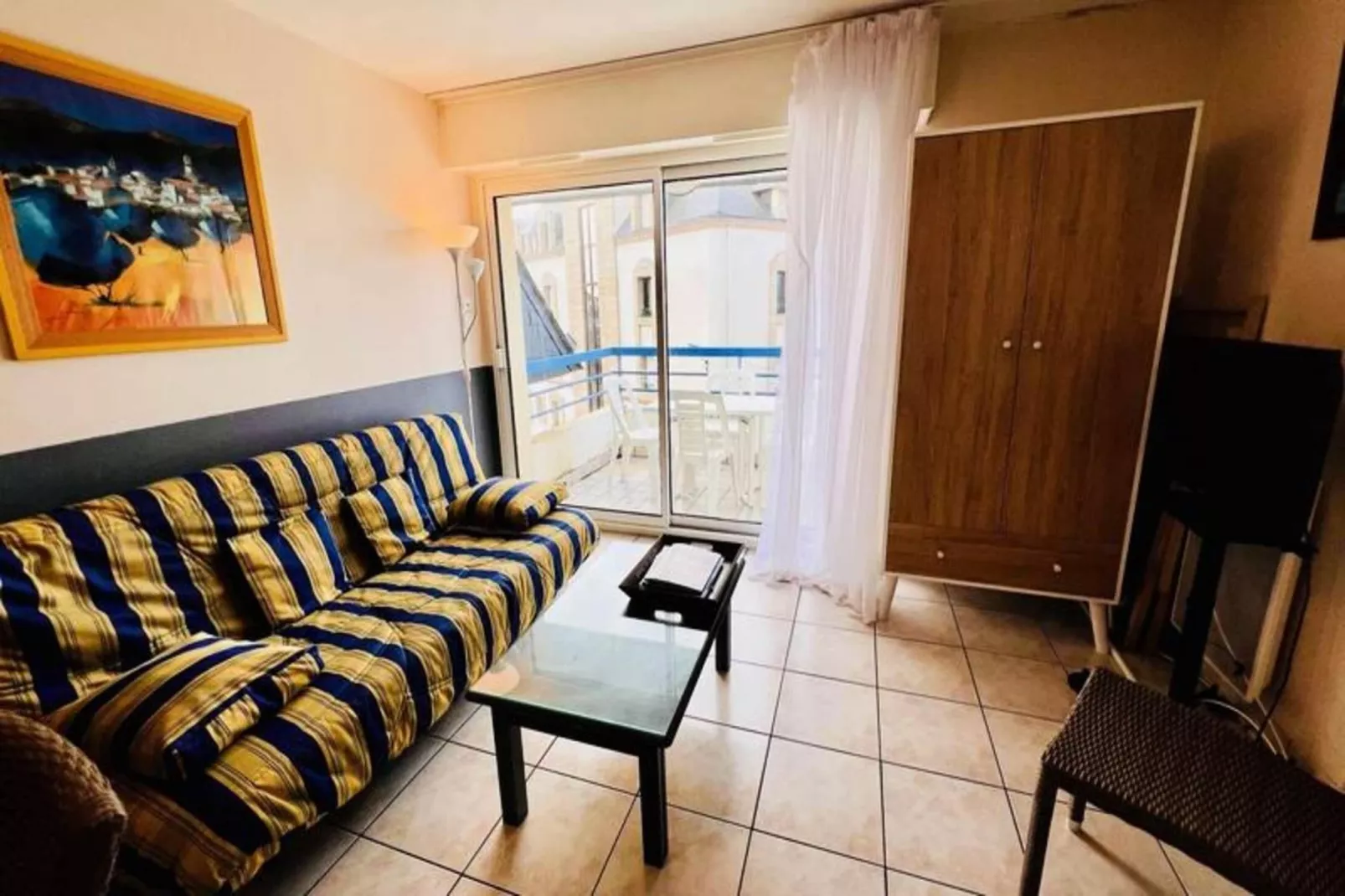 Résidence Hauts Port Maria-Woonkamer