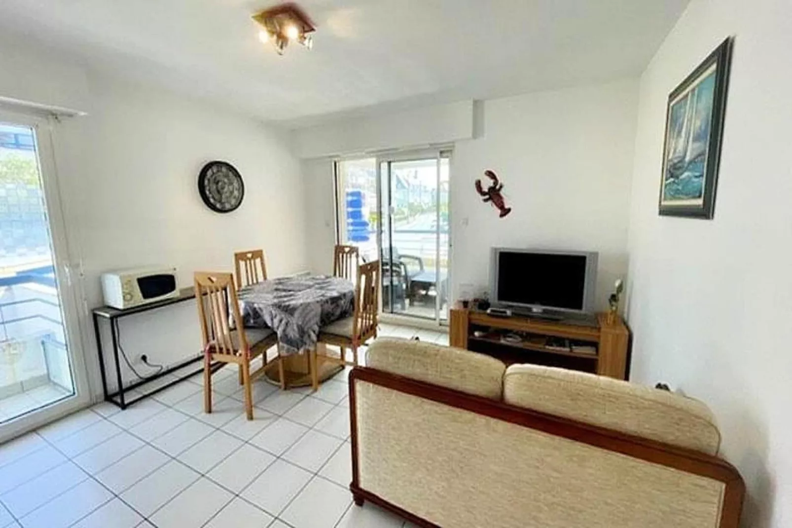 Résidence Hauts Port Maria-Woonkamer