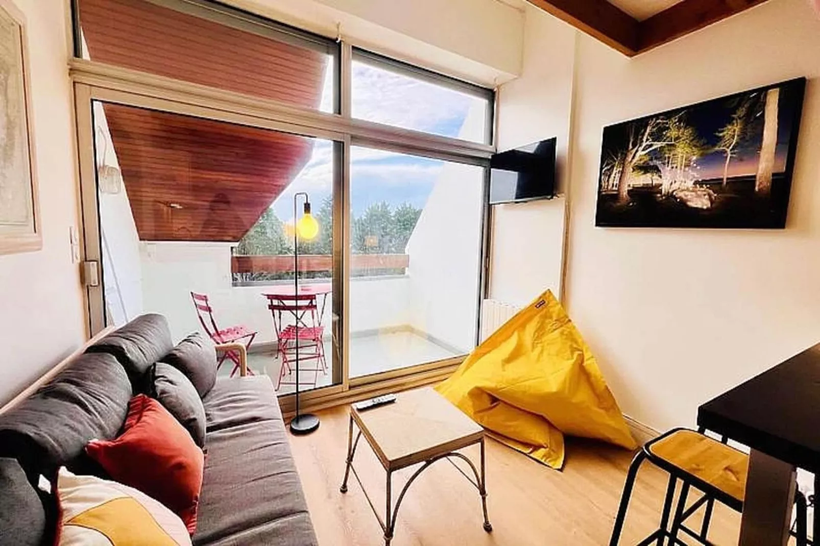 Résidence Piscine Et Plage-Woonkamer