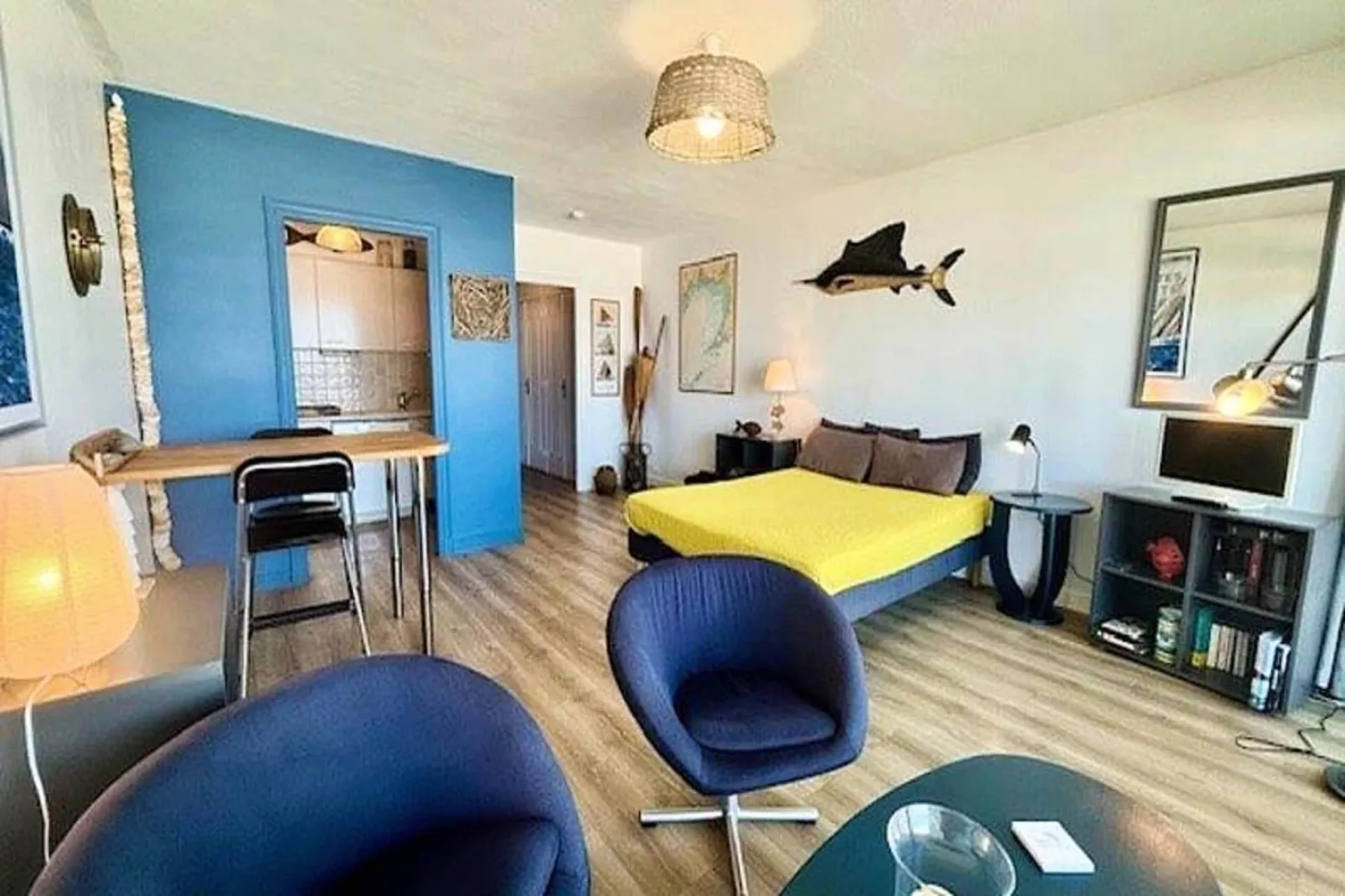 Résidence Le Mane-Woonkamer