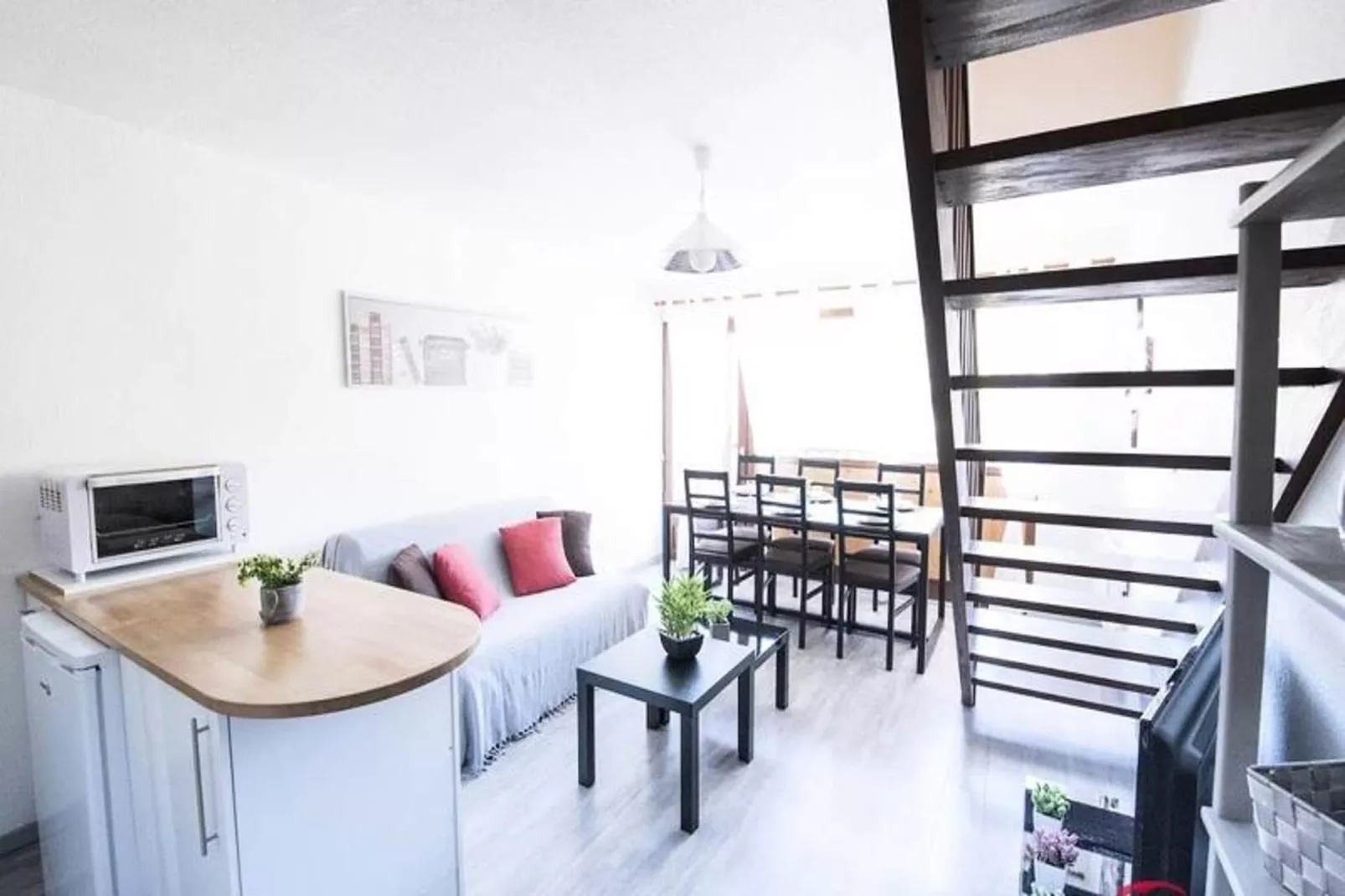 Résidence Sapins 2-Woonkamer