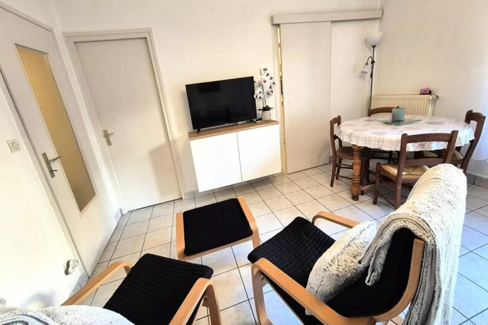 Residence Du Temple-Woonkamer