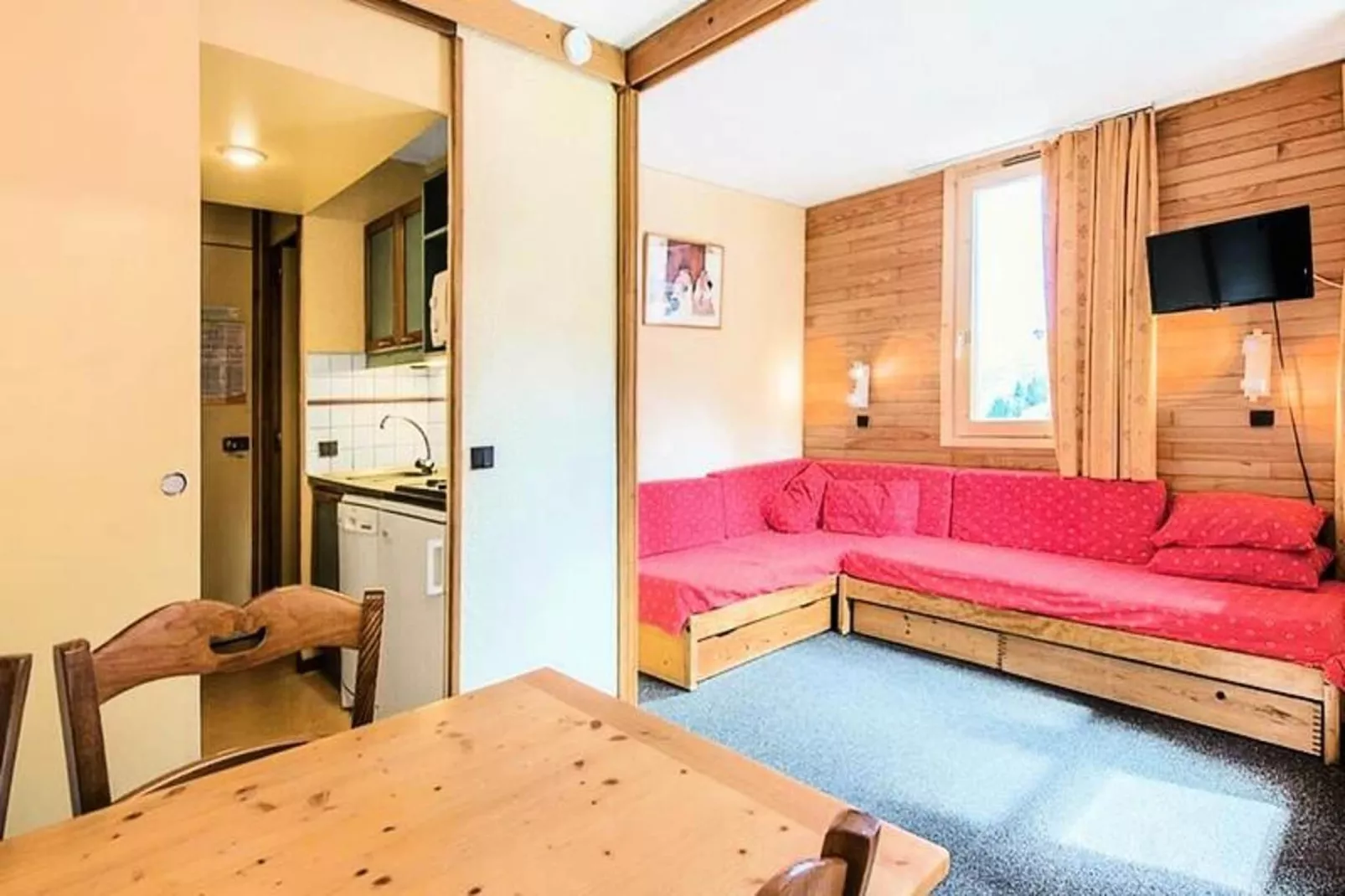 Résidence Les Chalets des Arolles - maeva Home-Woonkamer