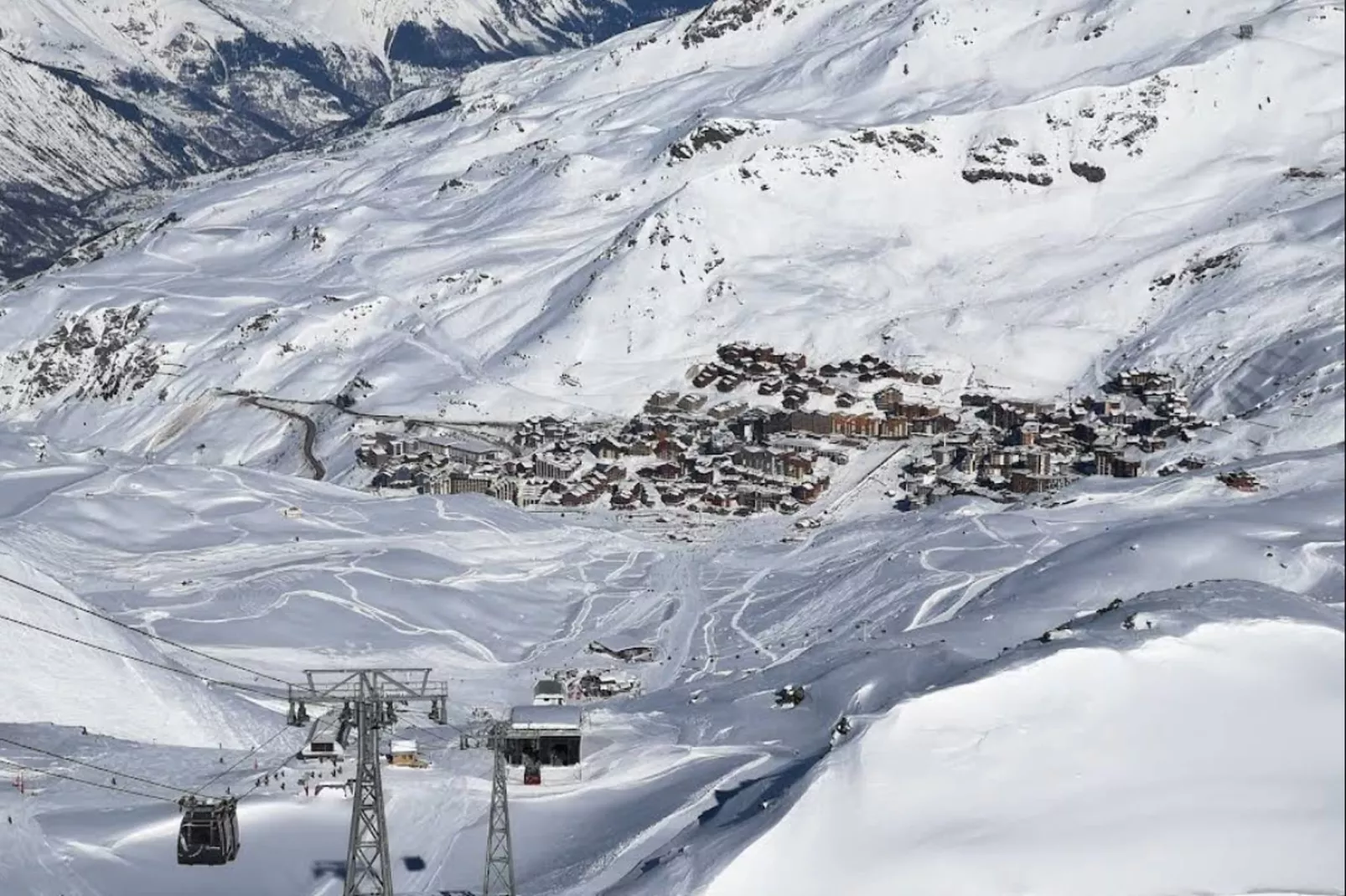 Résidence Odalys Le Hameau du Borsat ***-Gebied winter 20km