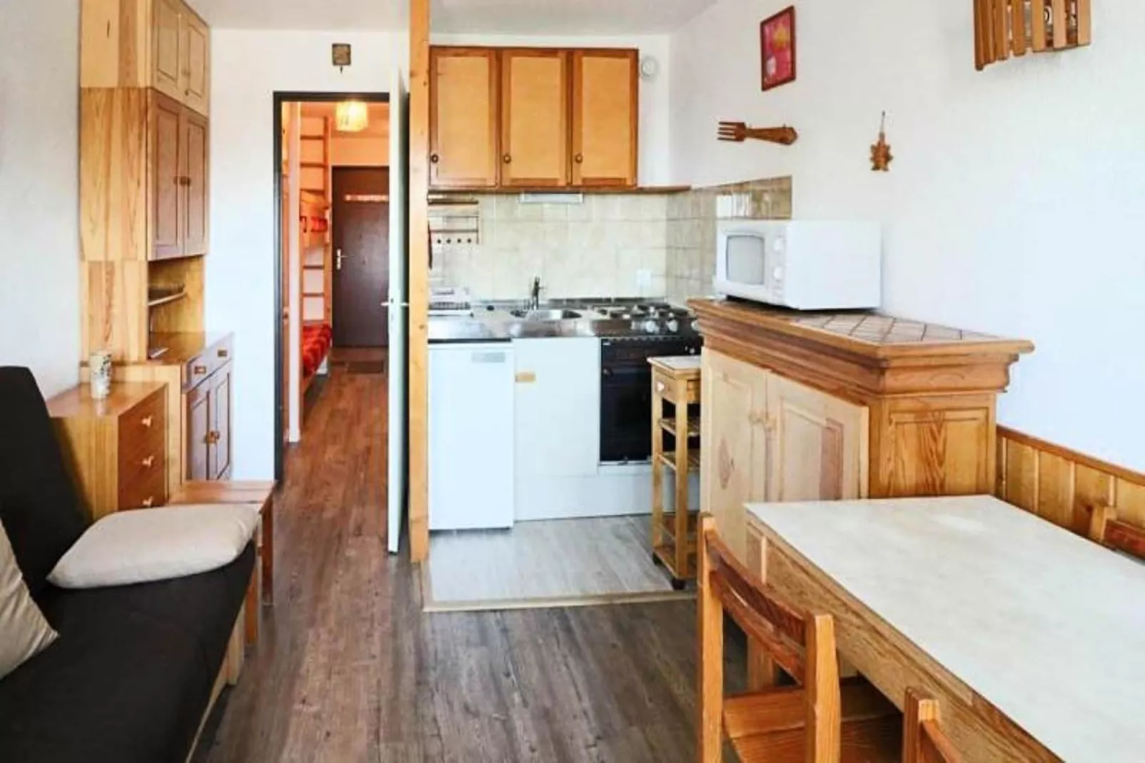 Résidence Bouquetins A-Keuken