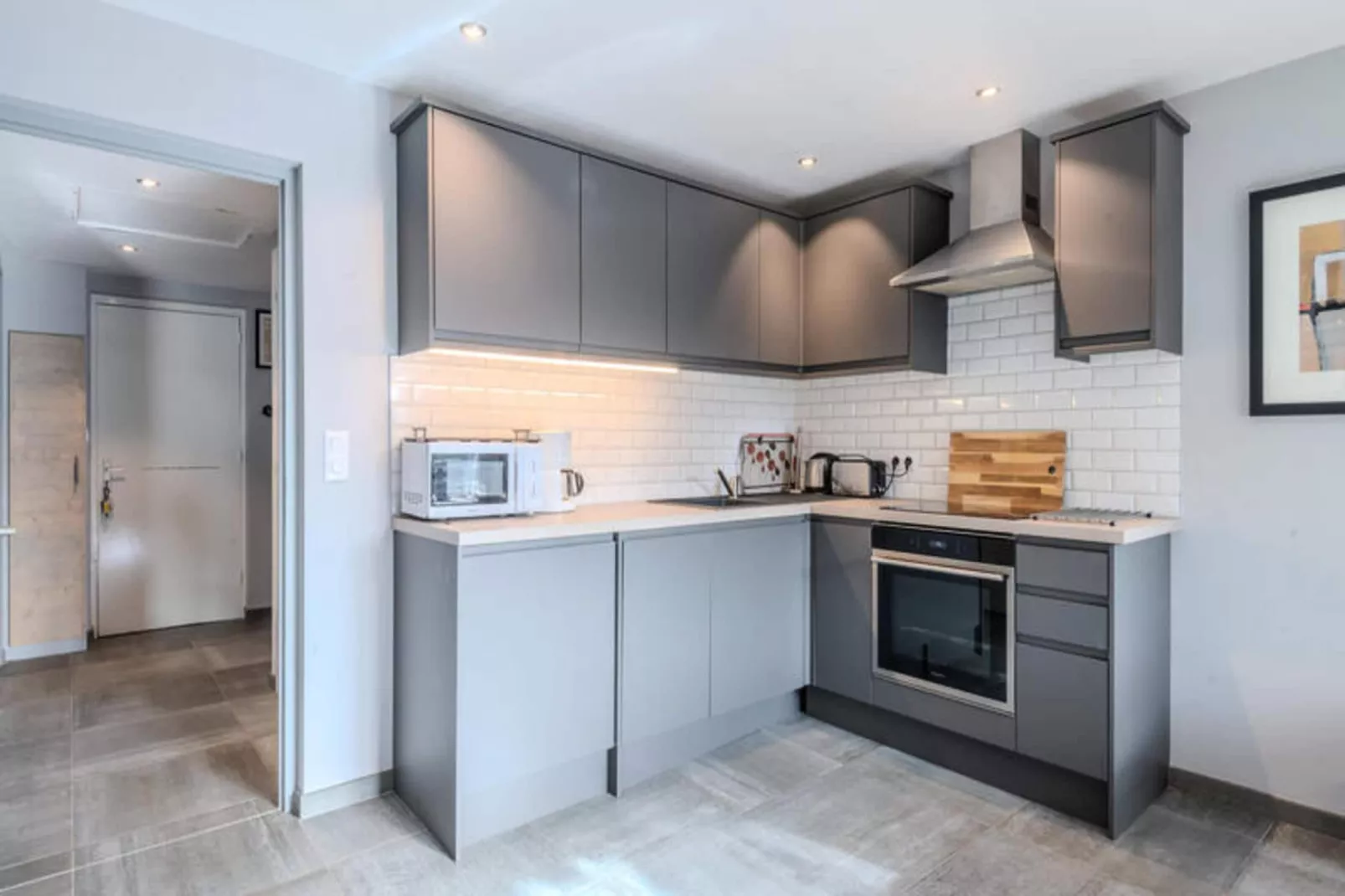 Résidence Le Nantaux-Keuken