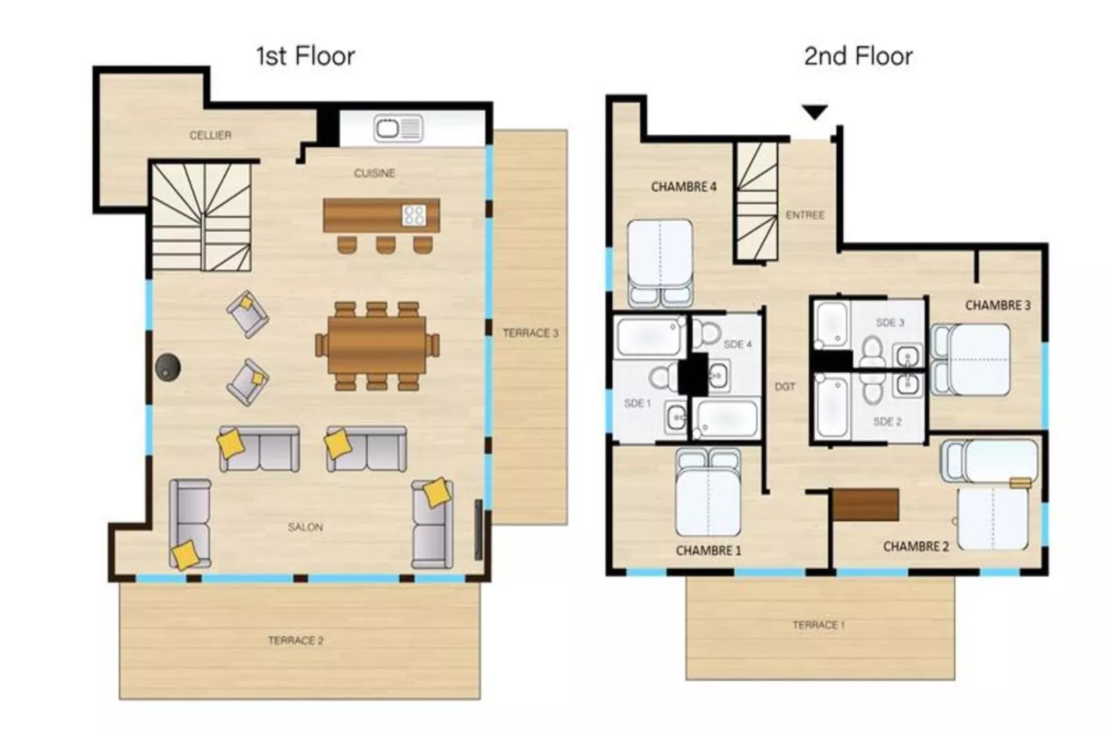 Résidence Echo Du Pleney - Keuken