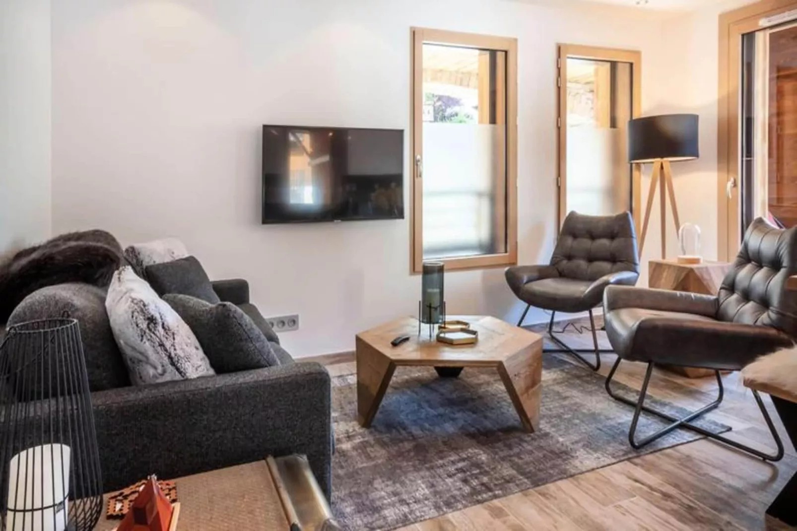 Résidence Les Portes Du Pleney-Woonkamer