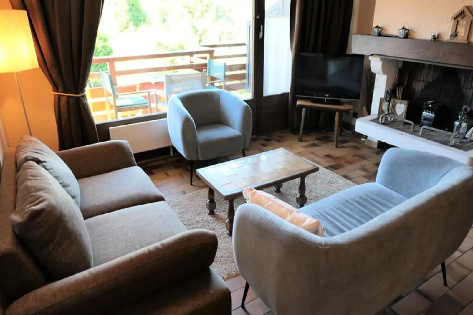 Résidence La Gelinotte-Woonkamer