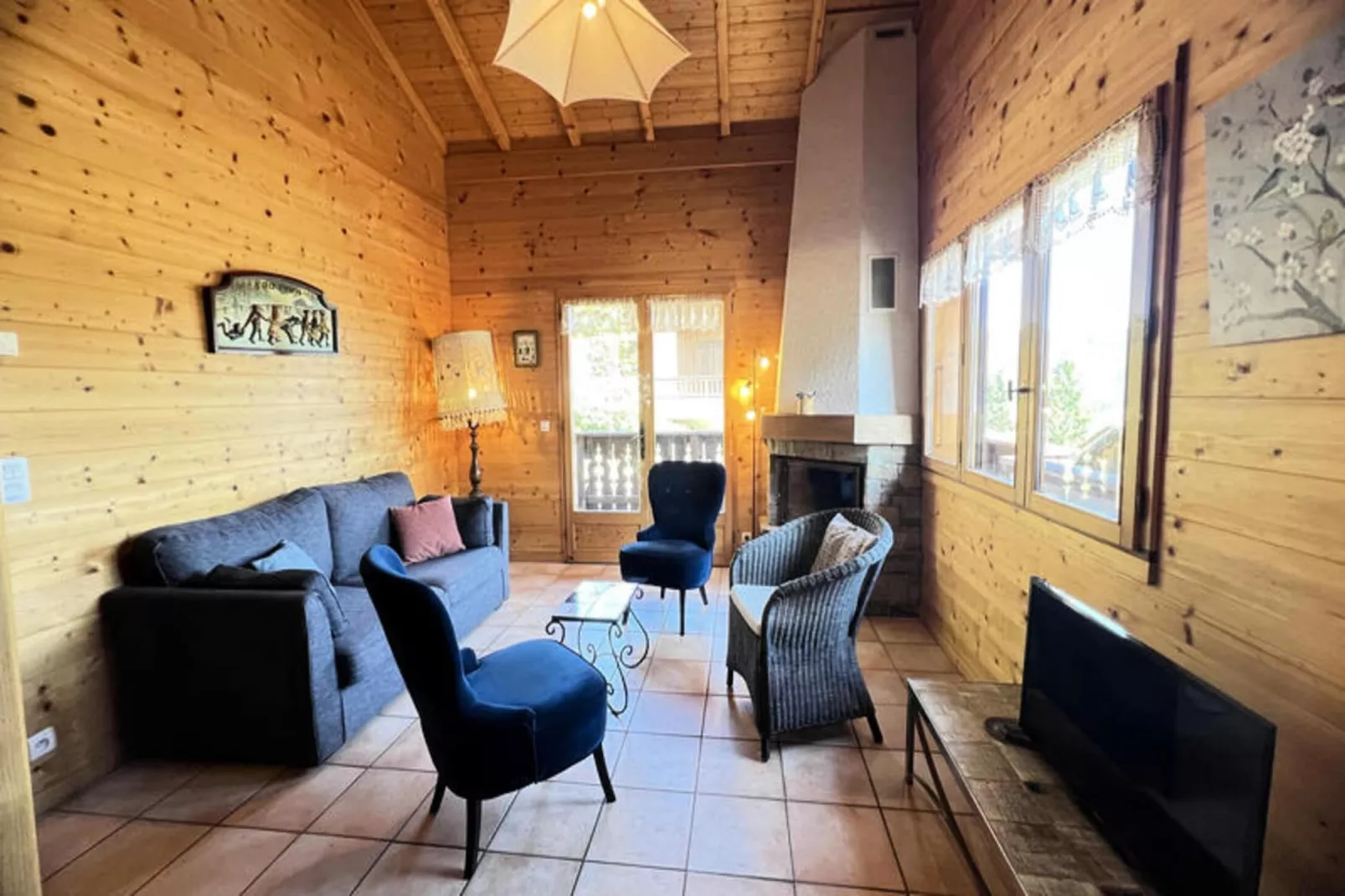 Chalets à La Clusaz-Buitenkant zomer