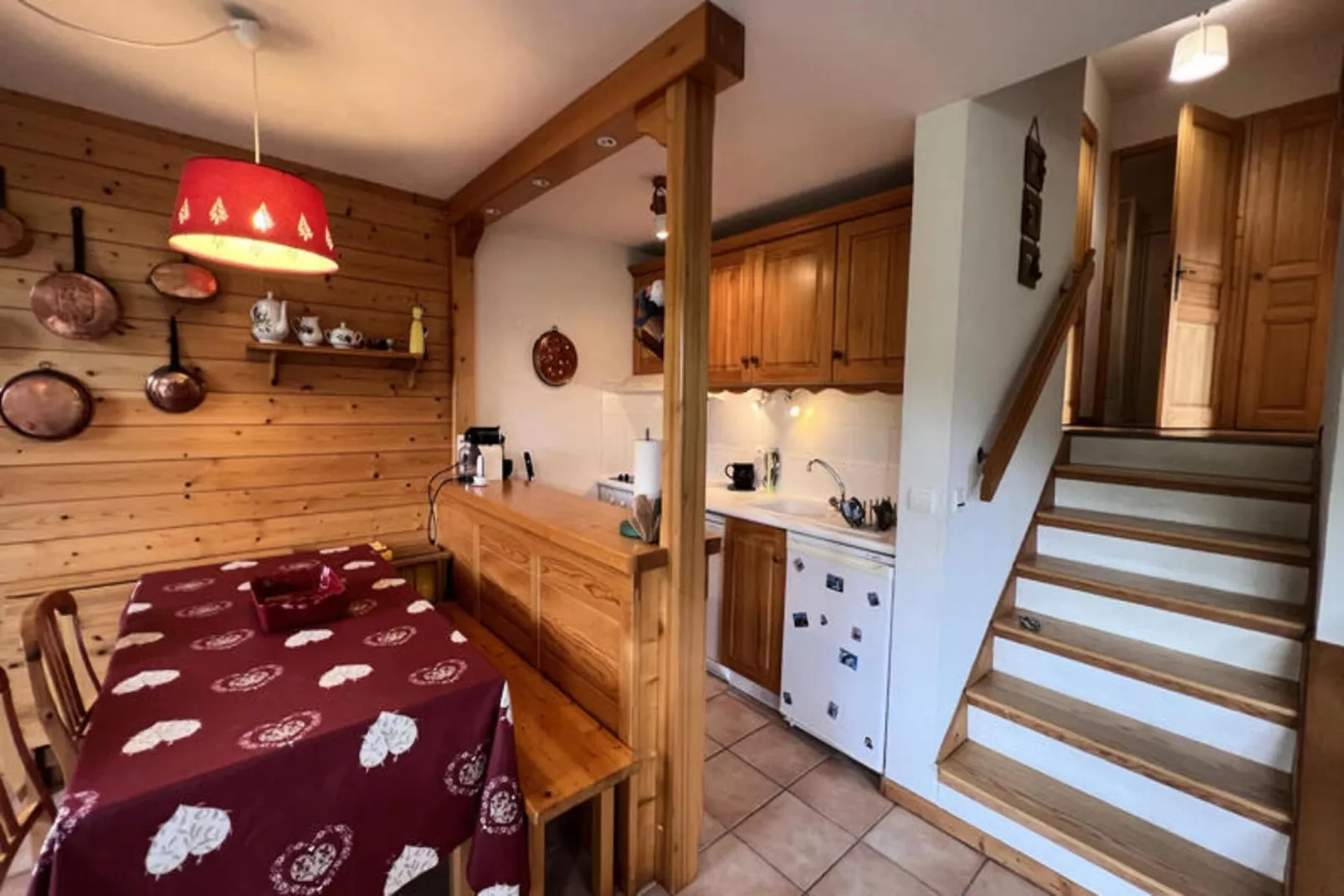 Appartements à La Clusaz-Eetkamer