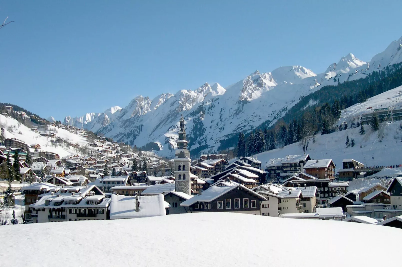 Résidence Les Cimes*****-Gebied winter 5km