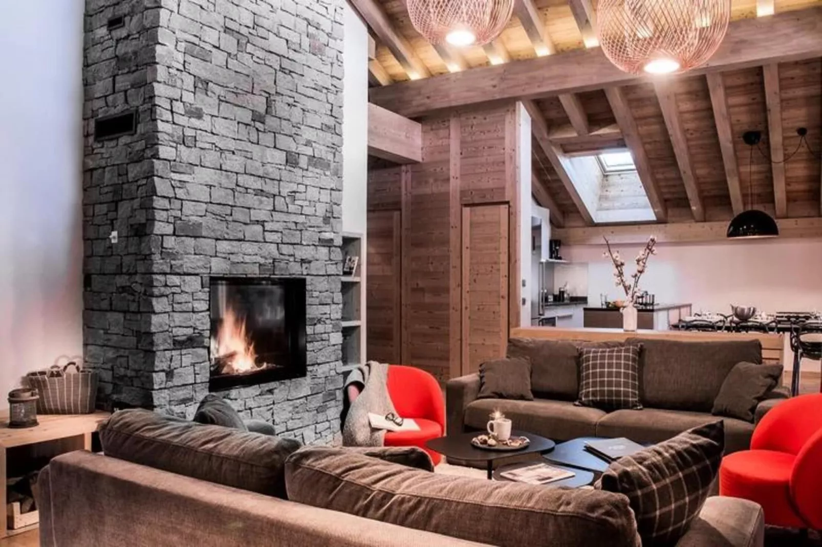 Résidence Les Cimes*****-Woonkamer