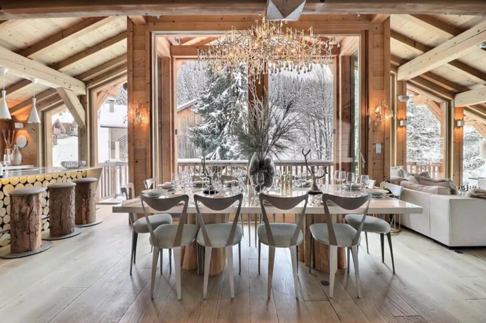 Résidence Explorer Meleze-Eetkamer