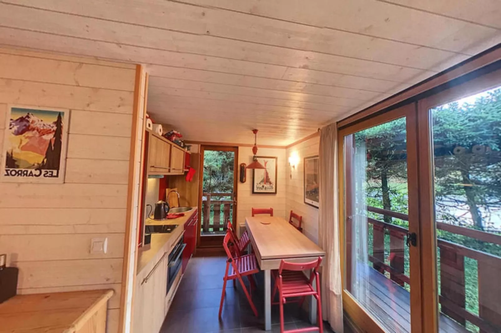 Chalets à Les Carroz-d'Arâches-Keuken