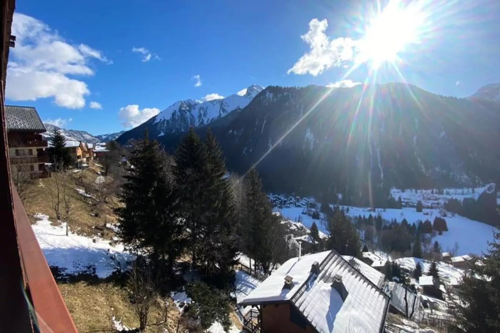 Chalets De Barbessine-Uitzicht winter