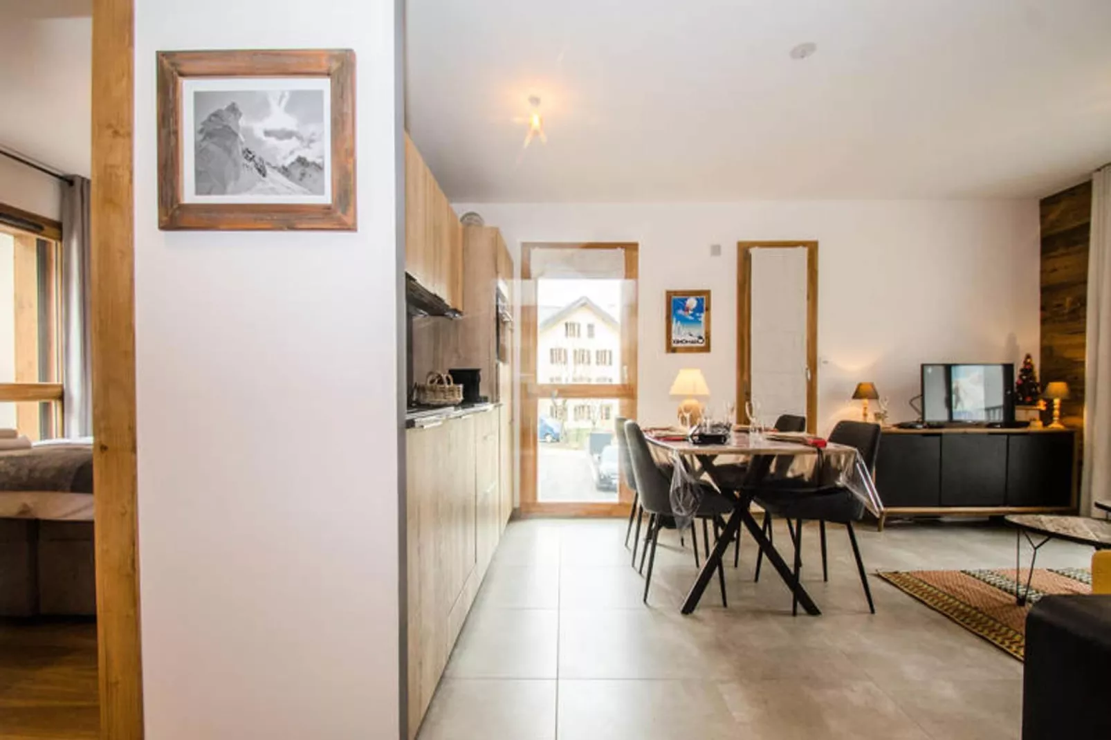 Résidence Androsace Du Lyret-Woonkamer