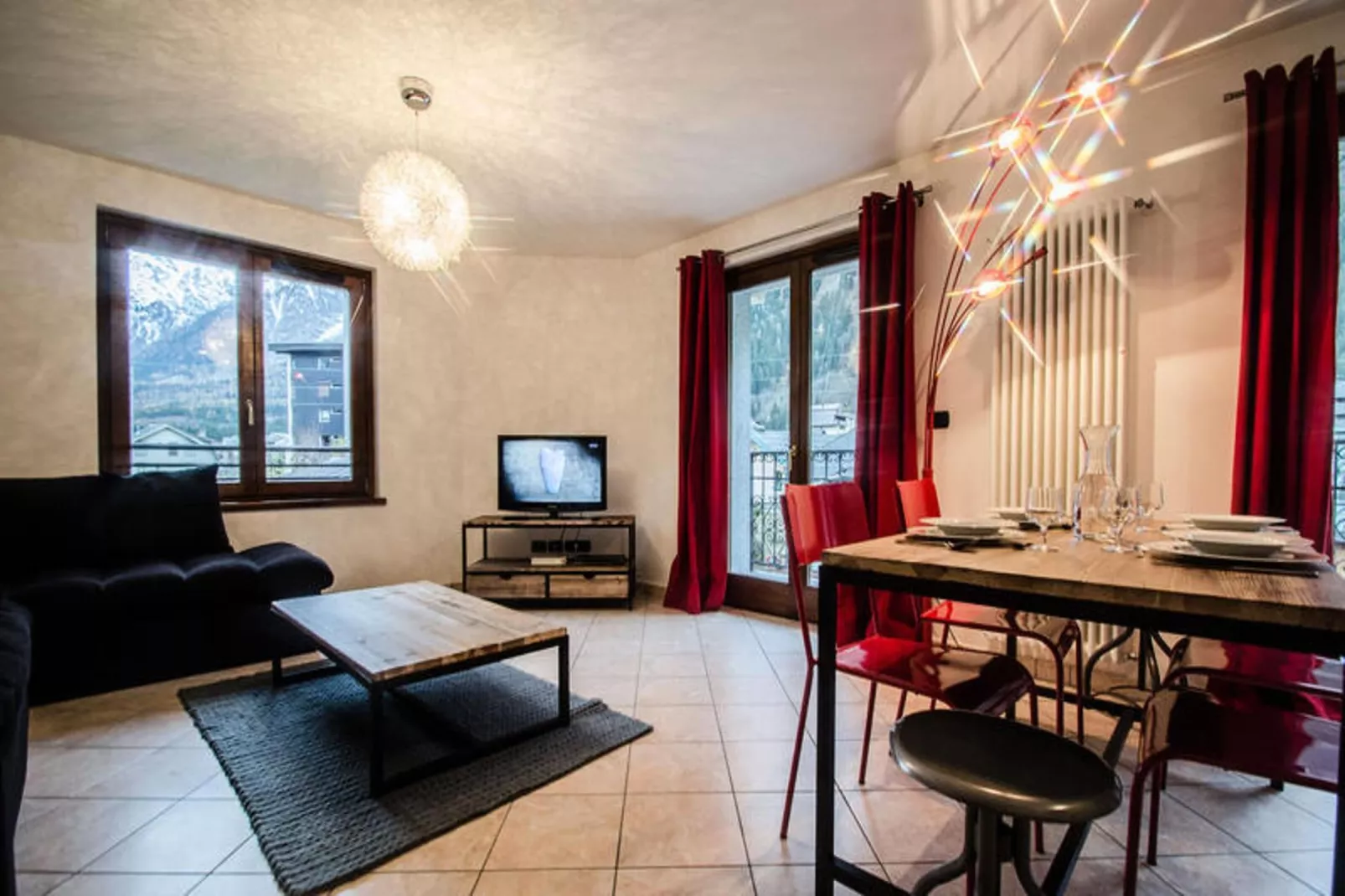 Résidence Alpes 4-Woonkamer