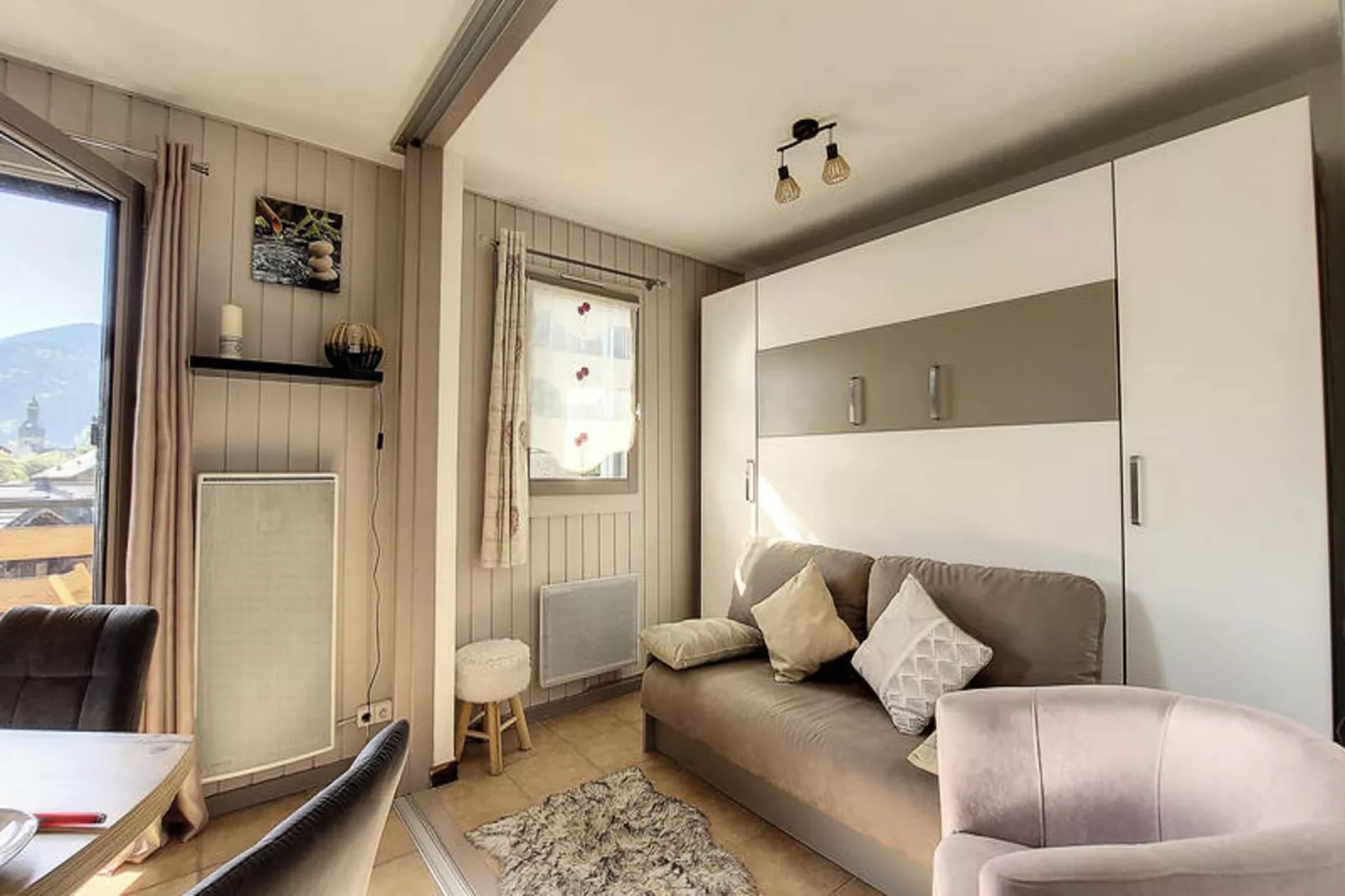 Appartements à Montriond-Woonkamer