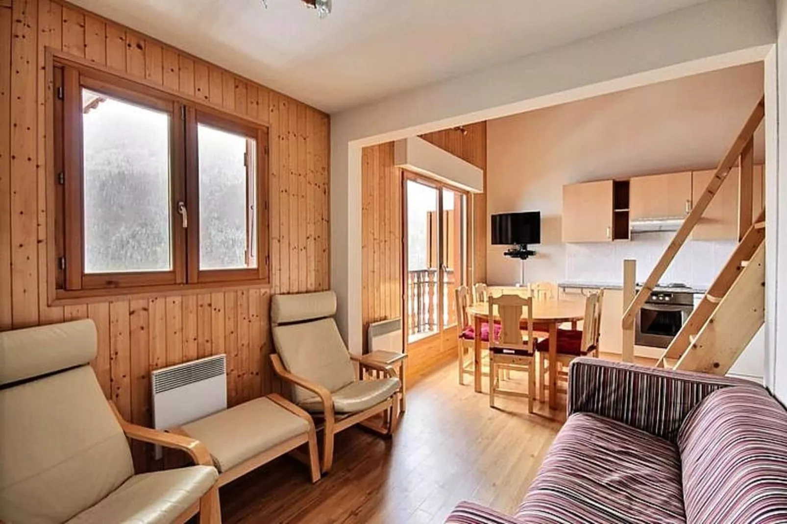 Appartements à Saint Jean d'Aulps-Woonkamer