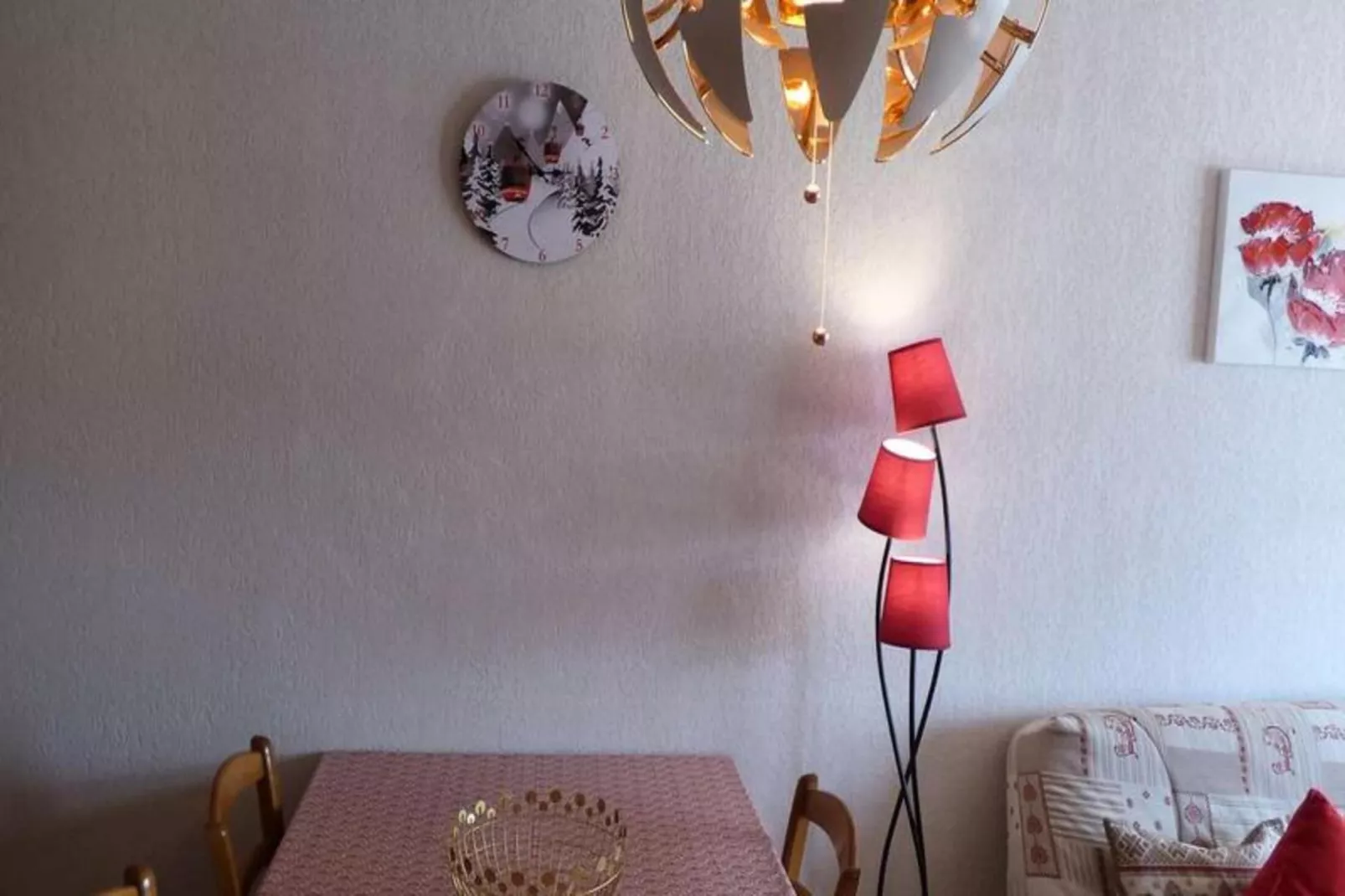 Résidence Pistes Du Soleil C-Woonkamer