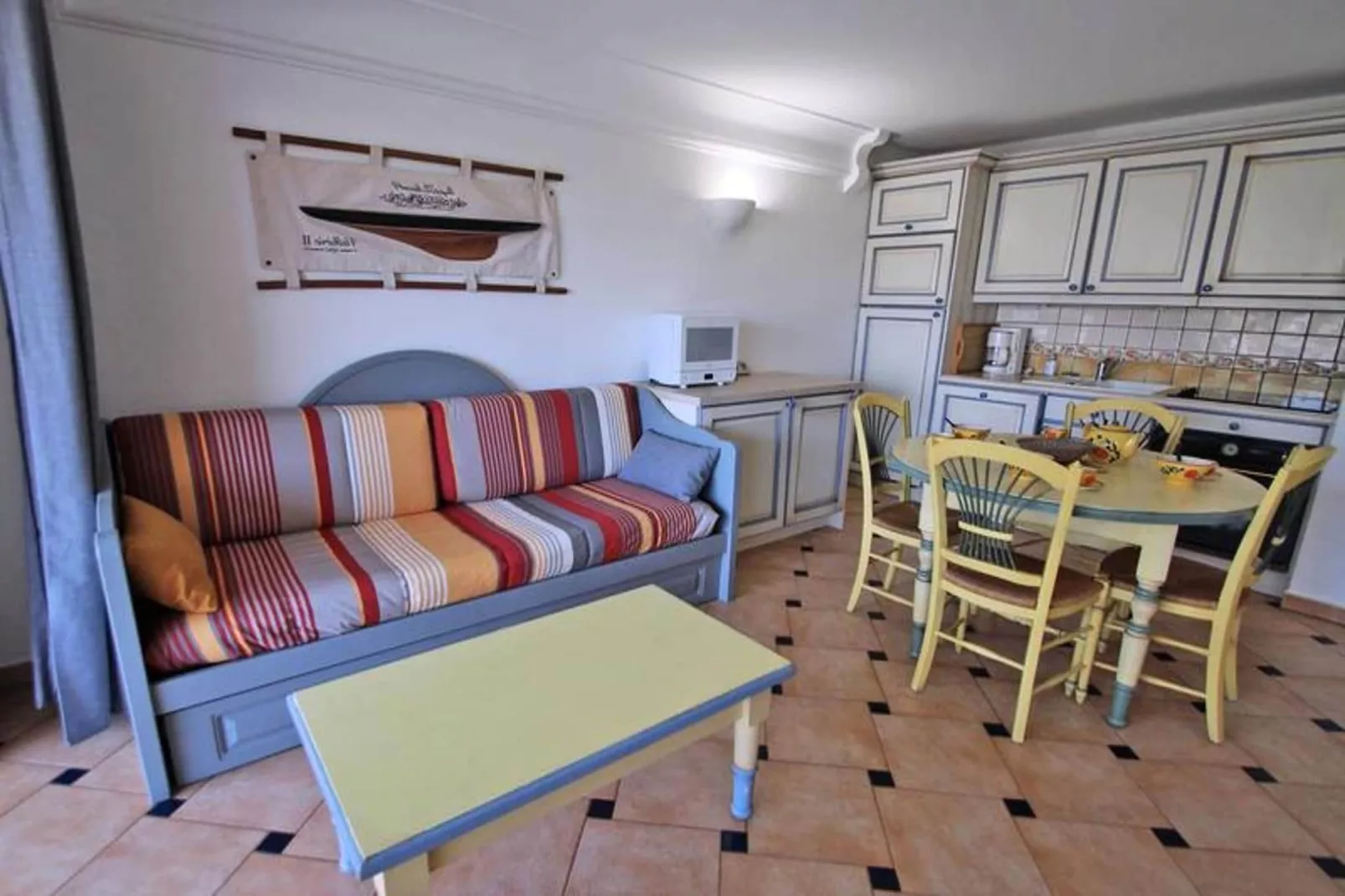 Résidence Port Marine-Woonkamer