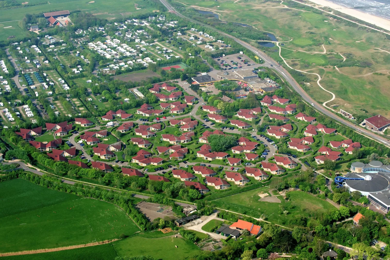 Vakantiepark Hof Domburg 11-Buitenkant zomer