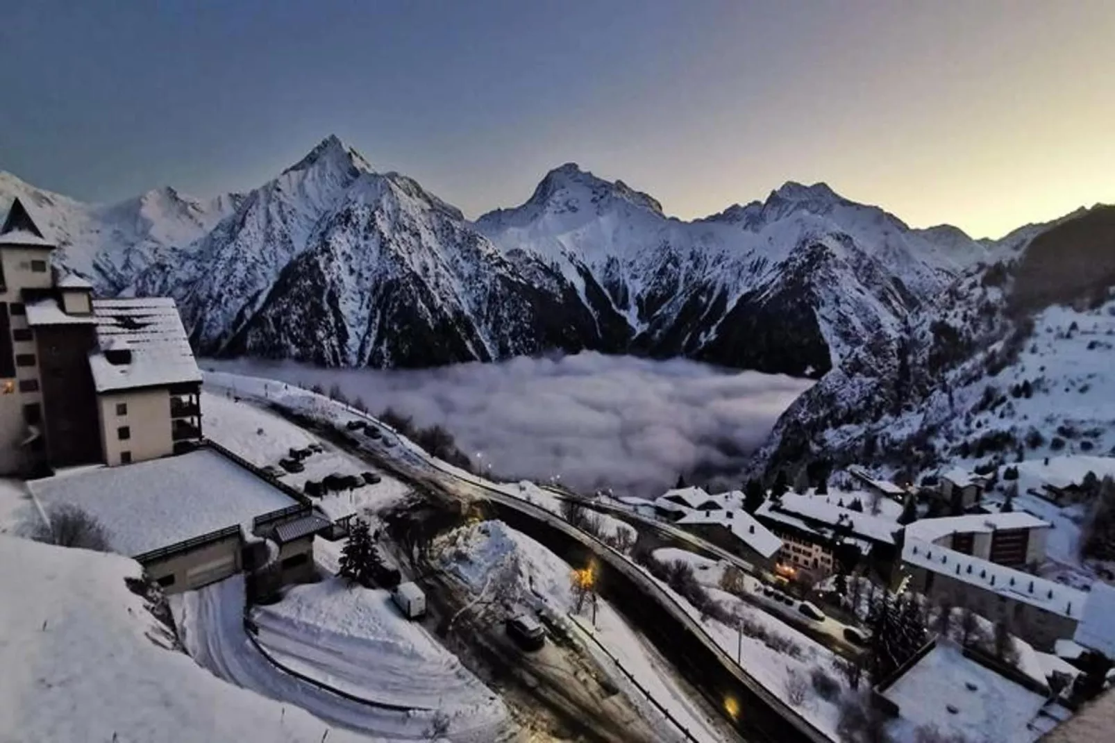 Résidence Soleil-Gebied winter 1km