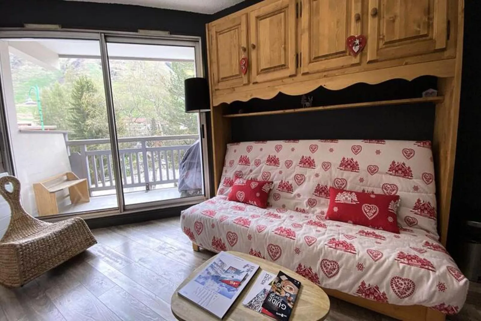 Résidence Kandahar-Woonkamer