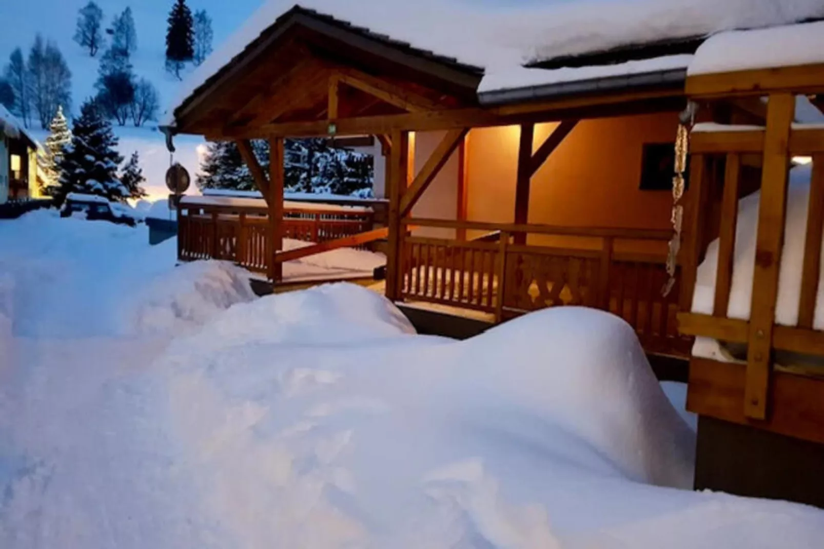 Résidence Alberges A-Exterieur winter