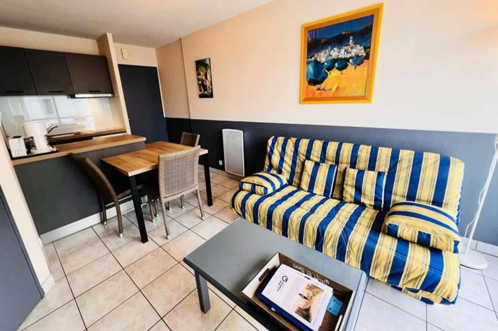 Résidence Hauts Port Maria-Woonkamer