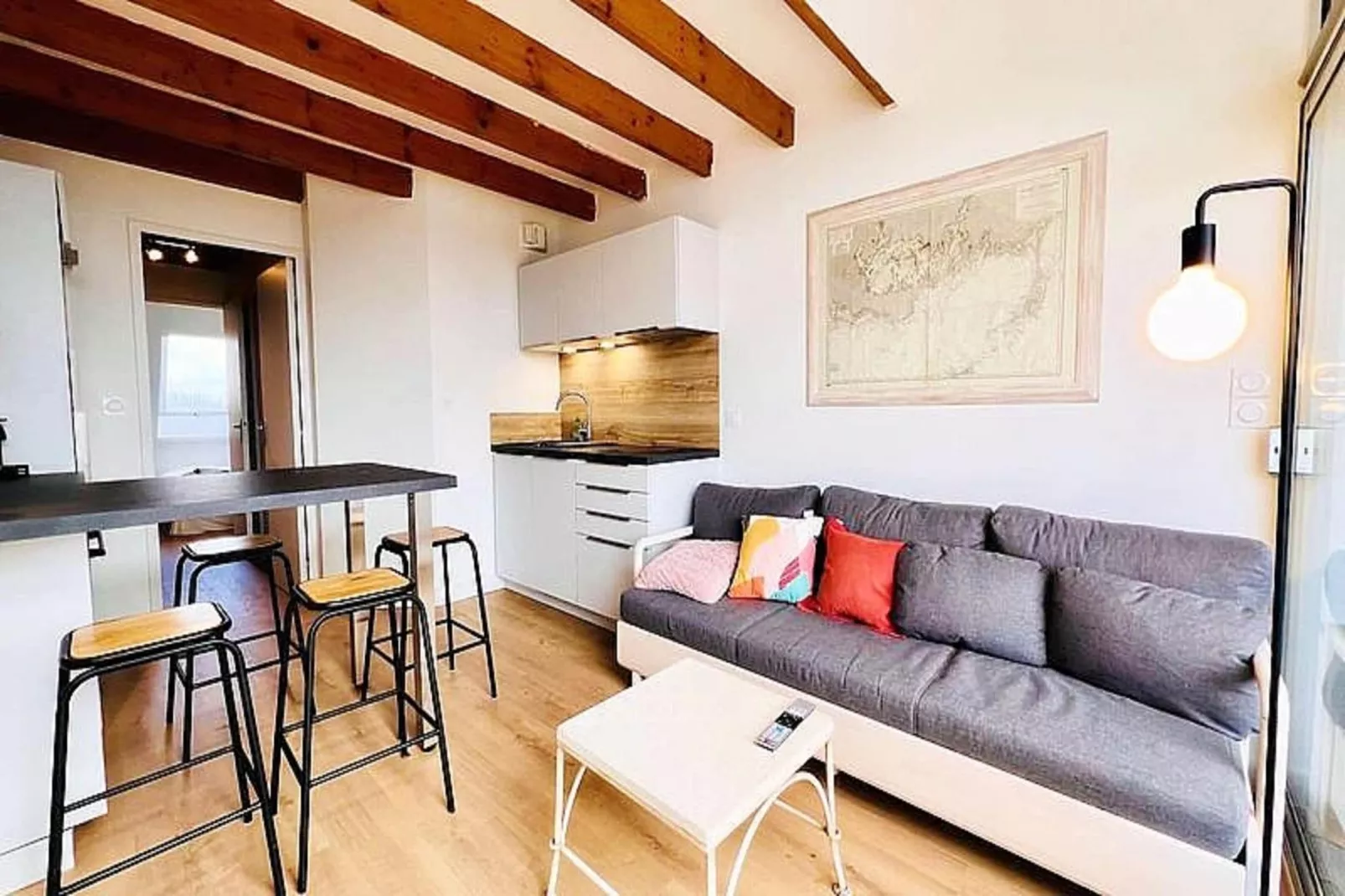 Résidence Piscine Et Plage-Woonkamer